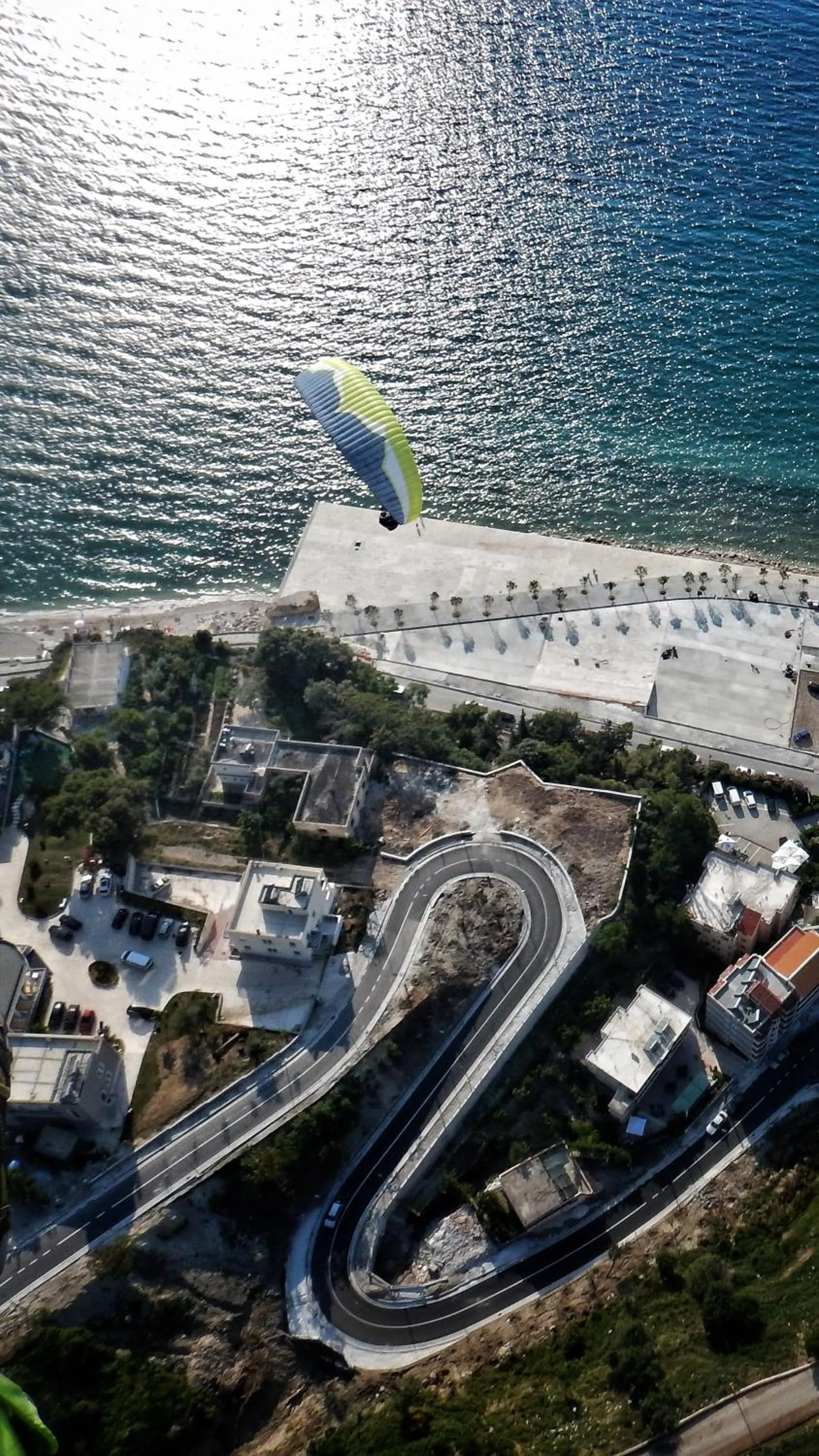 Bird's eye view in Hotel Nika