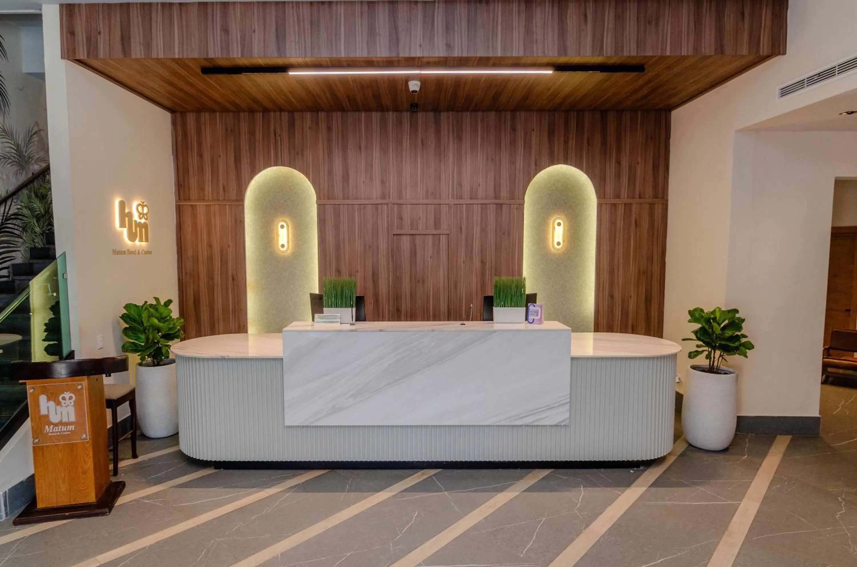 Lobby or reception in Matum Hotel & Casino