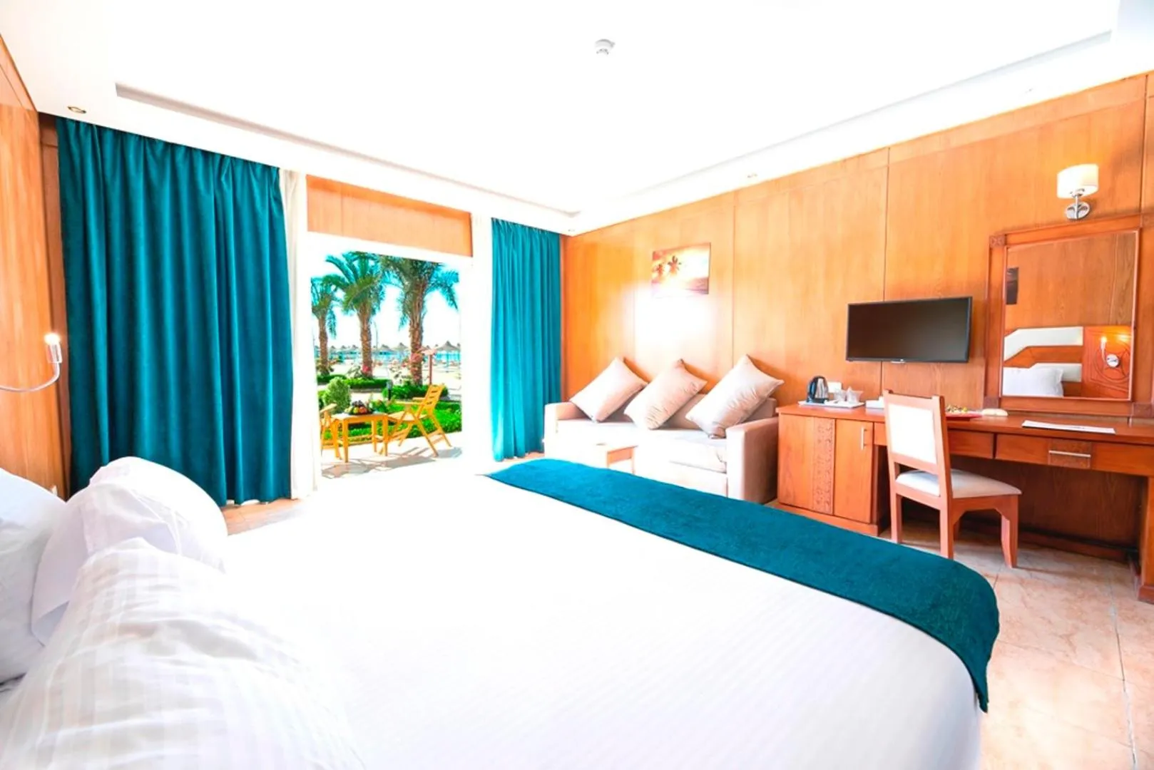 Bedroom, Bed in Hawaii Paradise Aqua Park Resort - Families and Couples Only