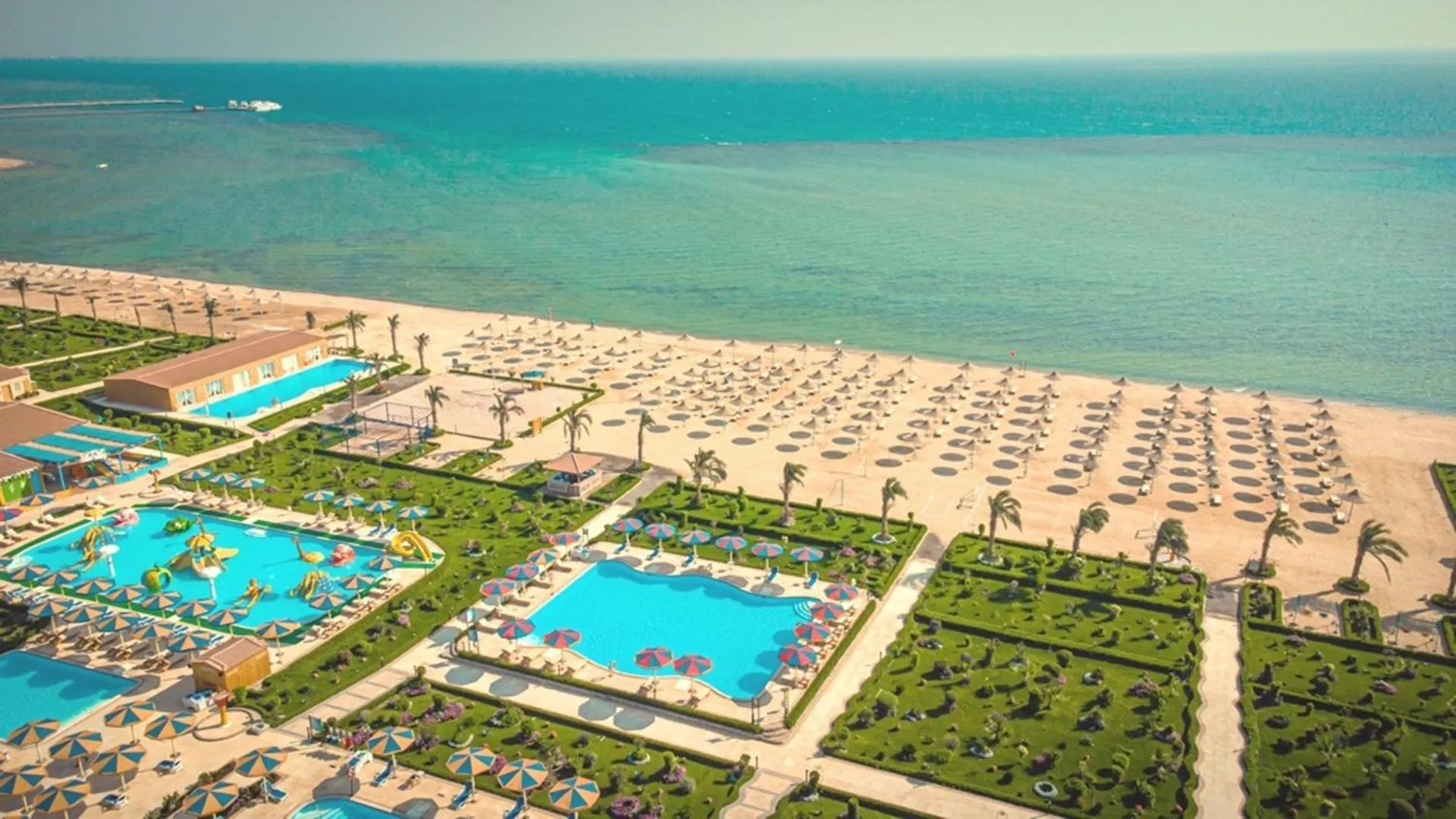 Beach in Hawaii Paradise Aqua Park Resort - Families and Couples Only