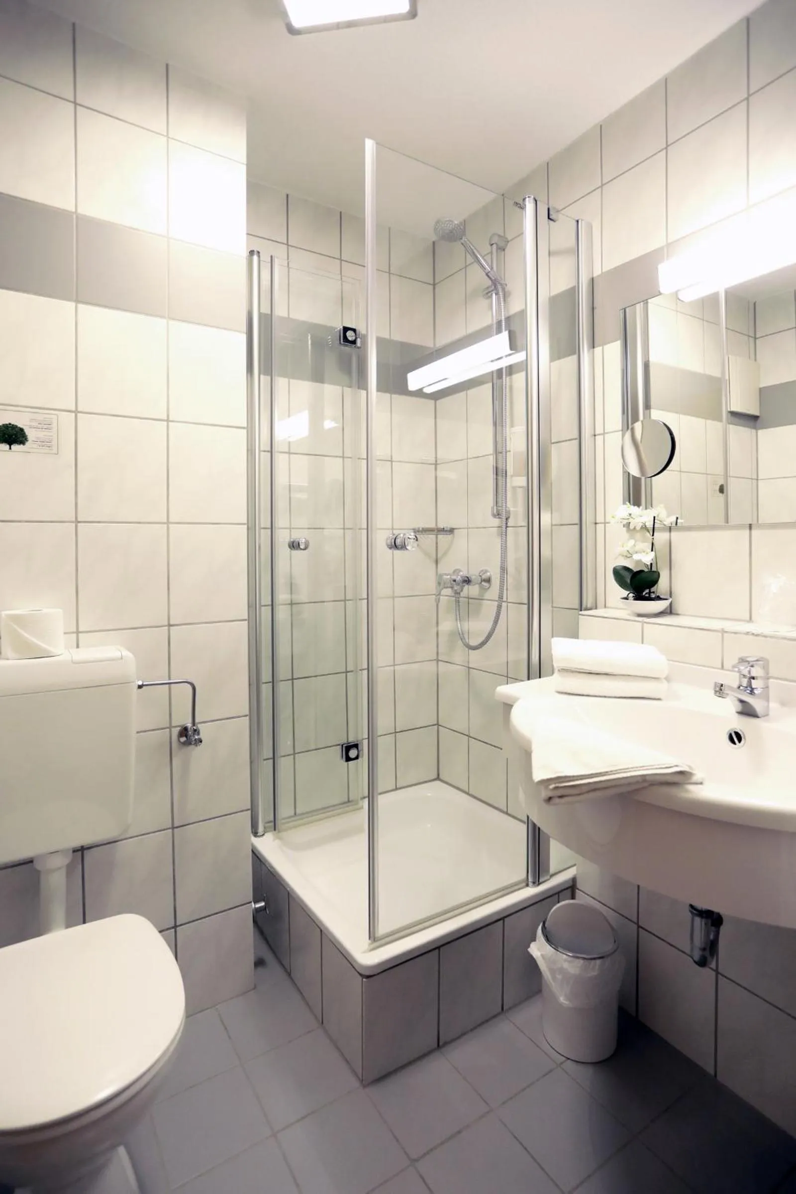 Shower in Hotel Residenz Pforzheim