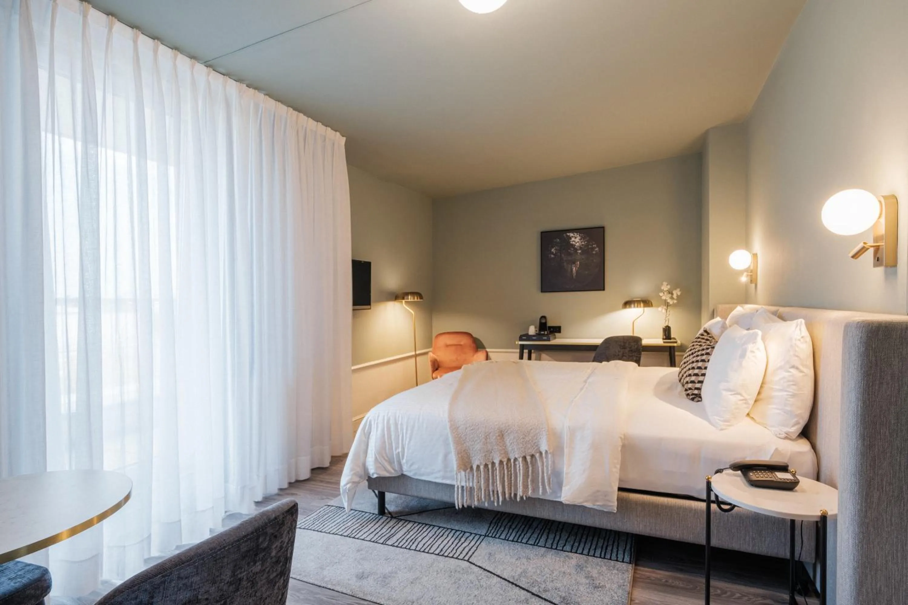 Bed in Hotel Residenz Pforzheim