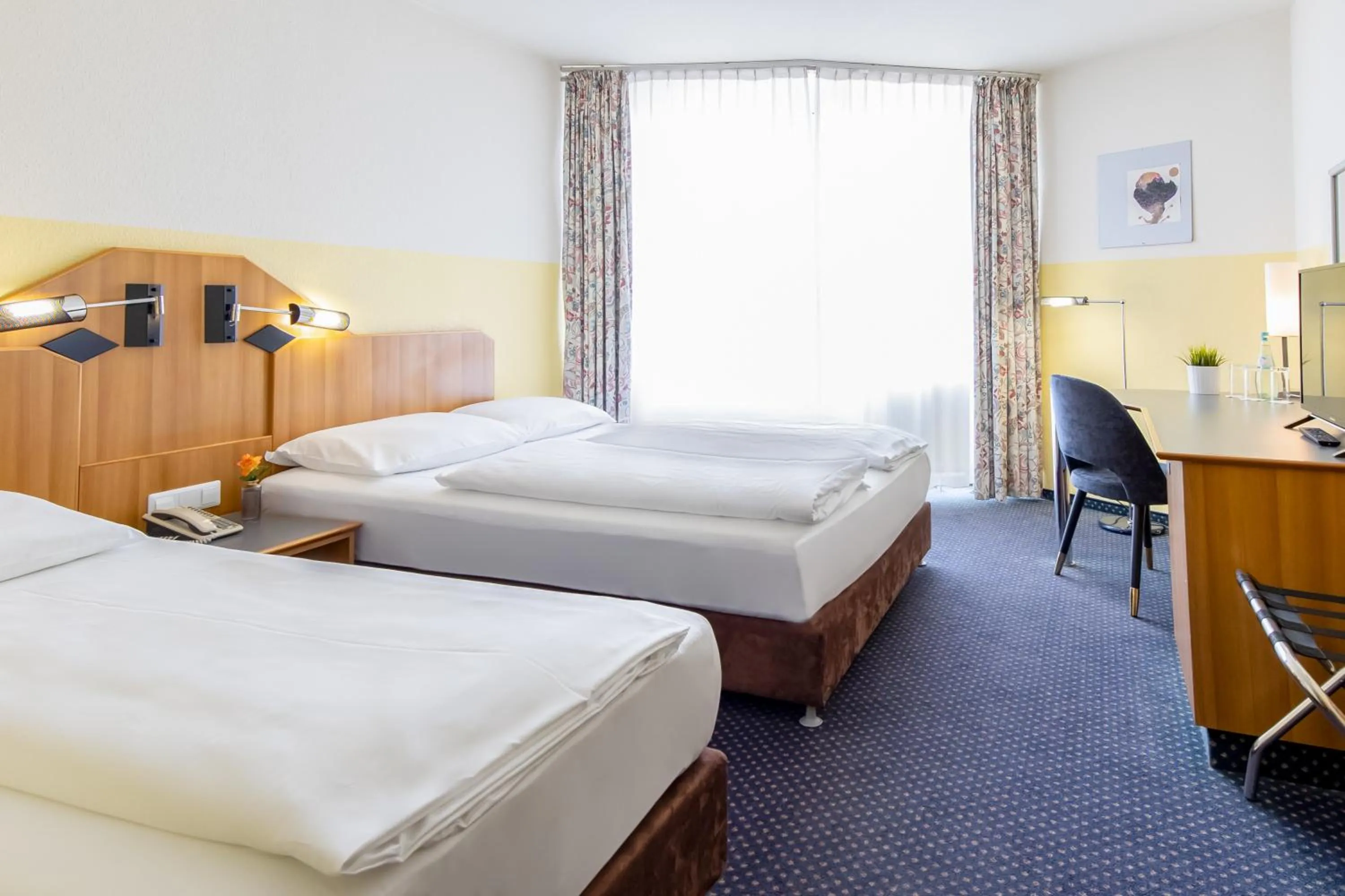 Bed in Hotel Residenz Pforzheim