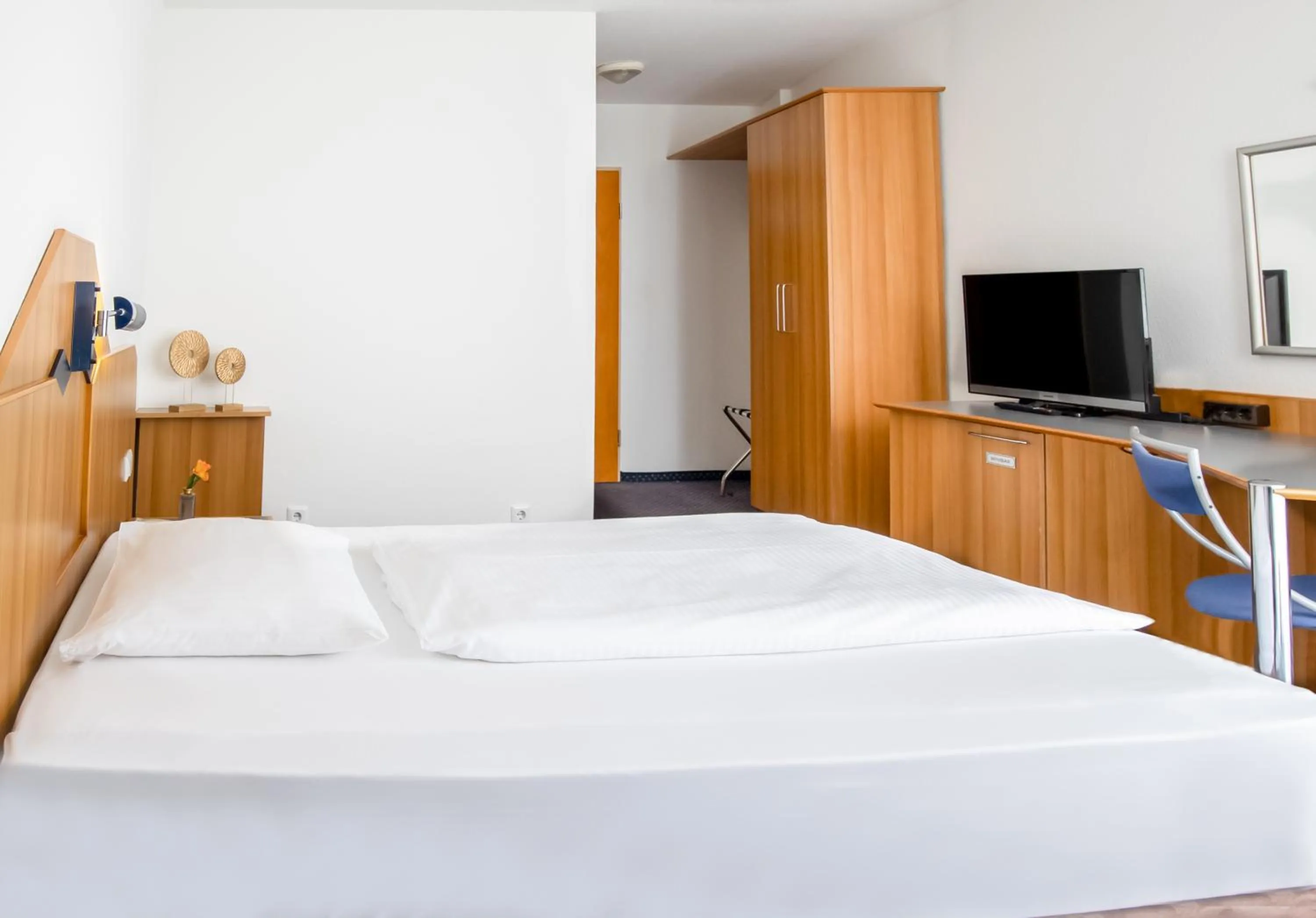 Bed in Hotel Residenz Pforzheim