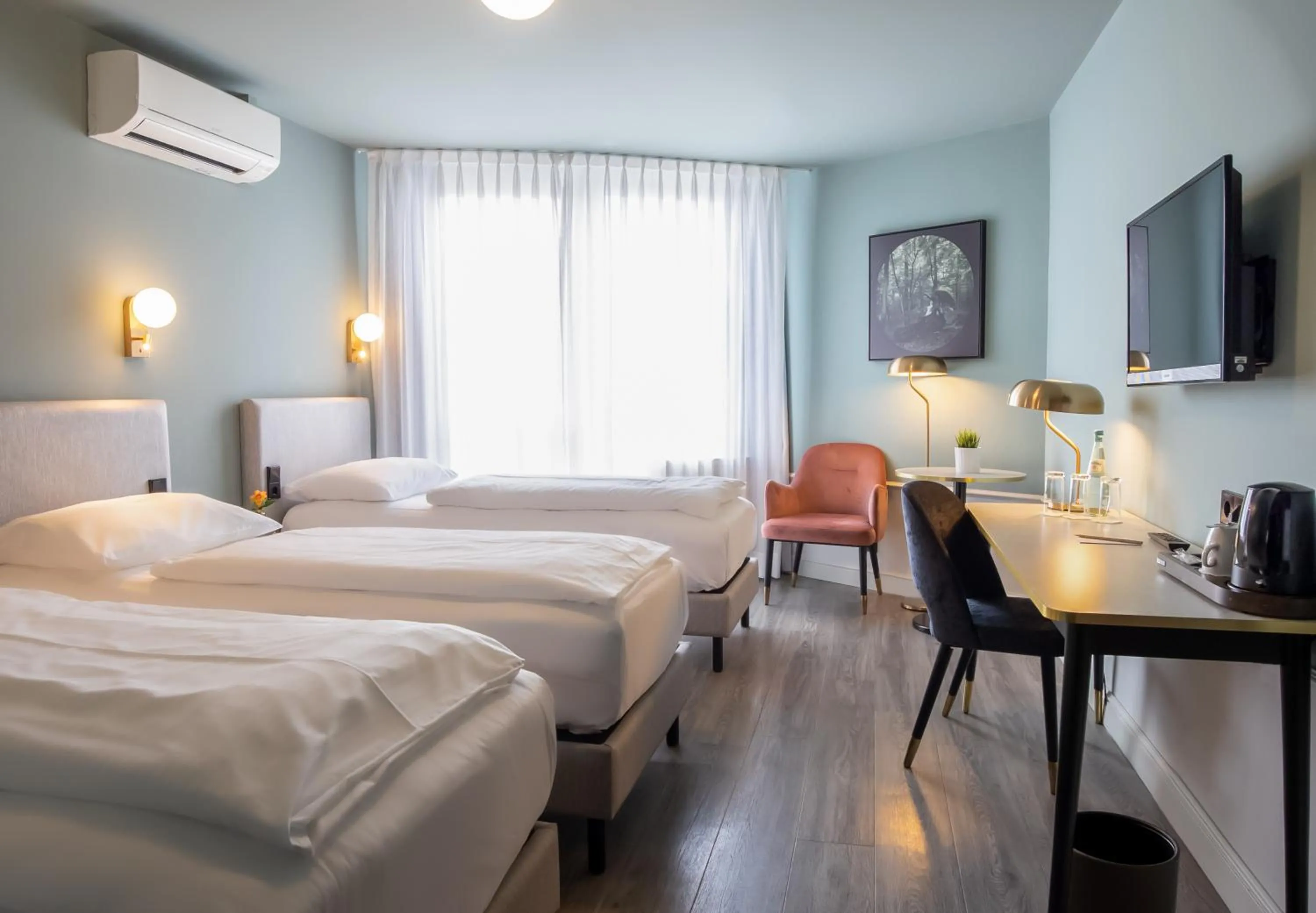 Bed in Hotel Residenz Pforzheim