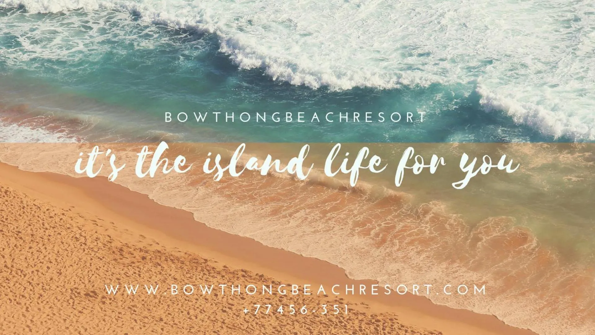 Food and drinks in Bow Thong Beach Resort