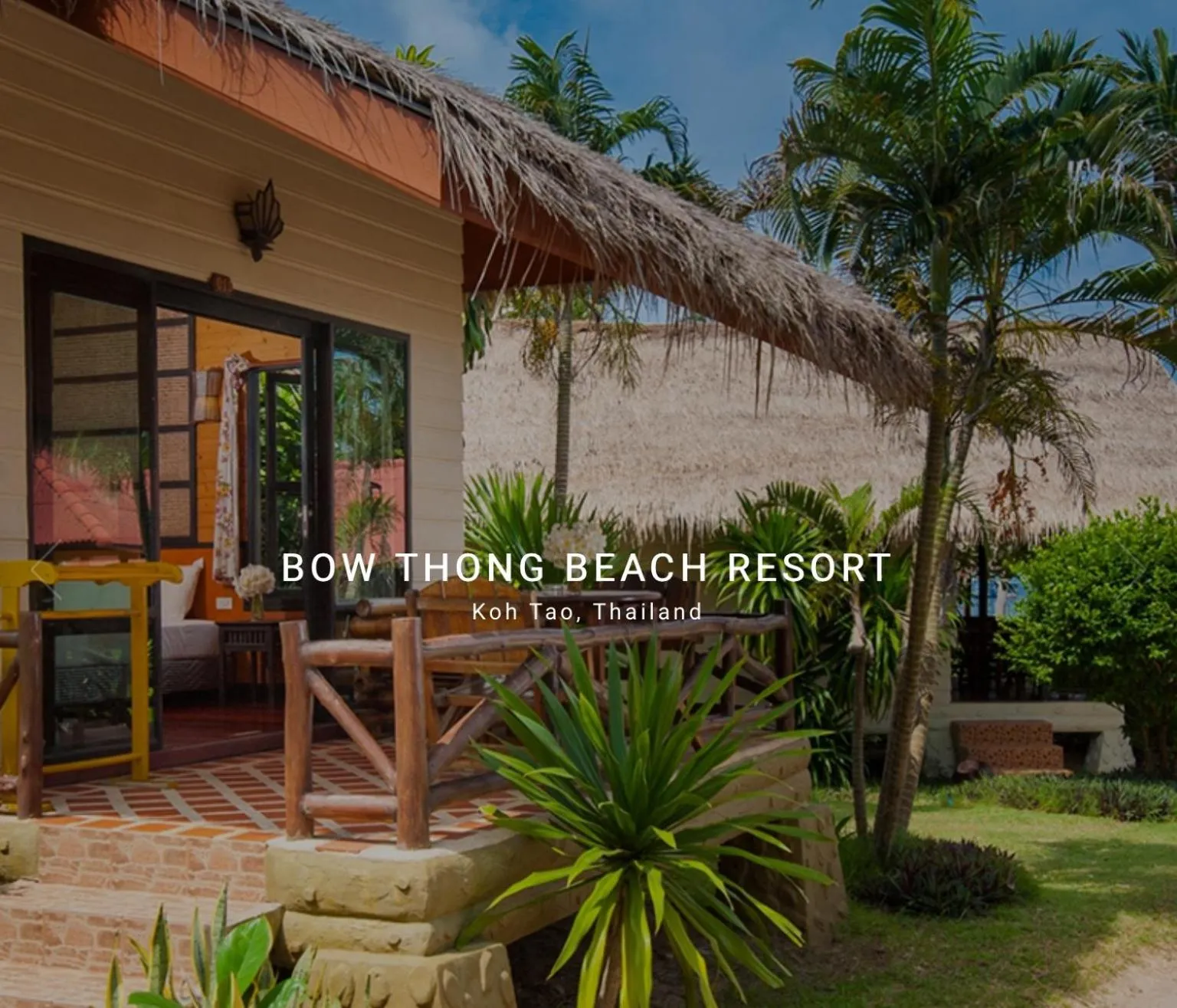 Shower in Bow Thong Beach Resort