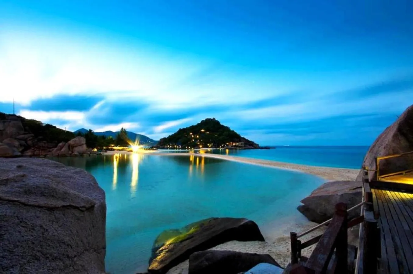 Landmark view in Nangyuan Island Dive Resort