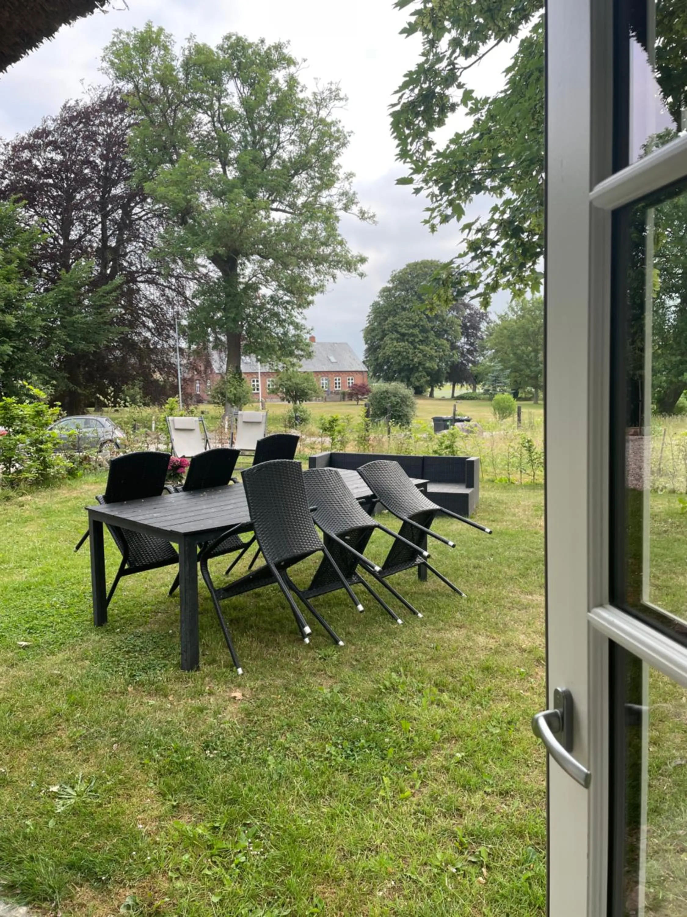 Garden in Baekgaarden 3 rooms Apartment - old farm house