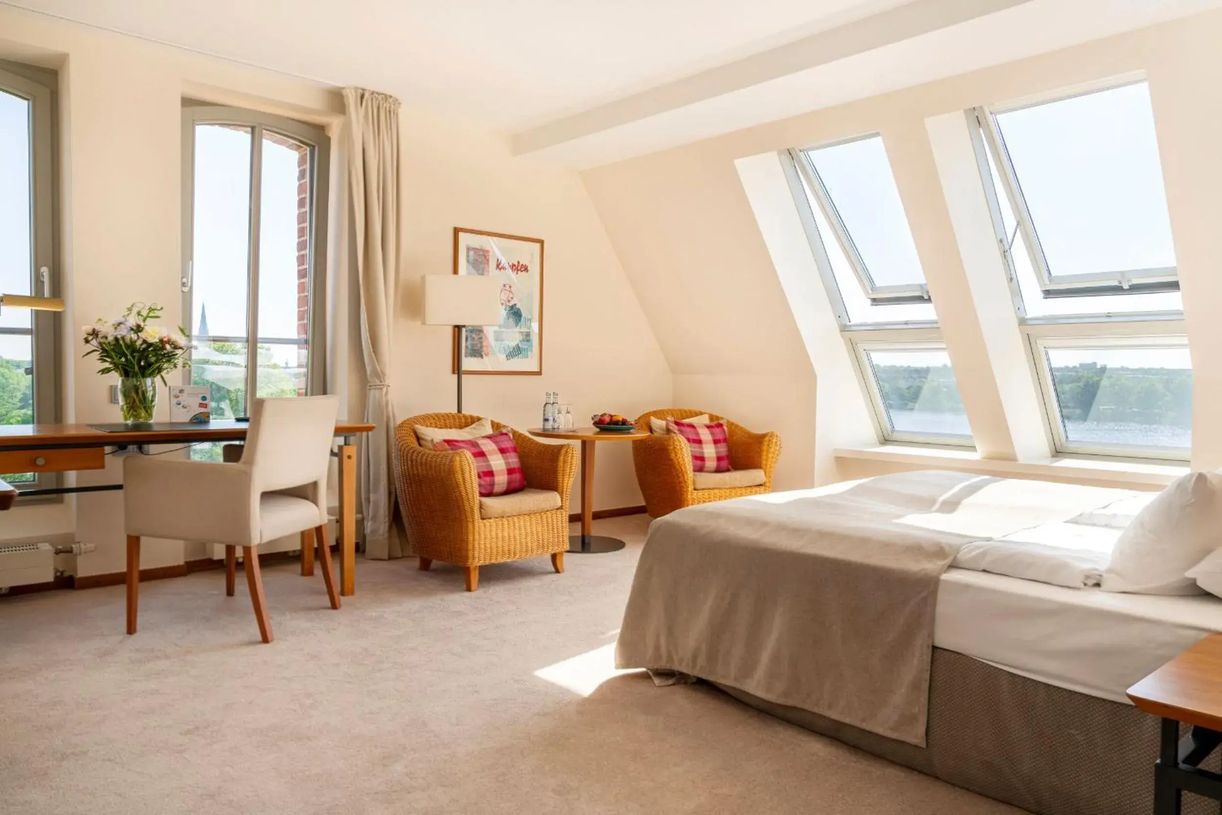 Superior Studio with Lake View - single occupancy in Hotel Speicher am Ziegelsee Superior Studio with Lake View - single occupancy in Hotel Speicher am Ziegelsee