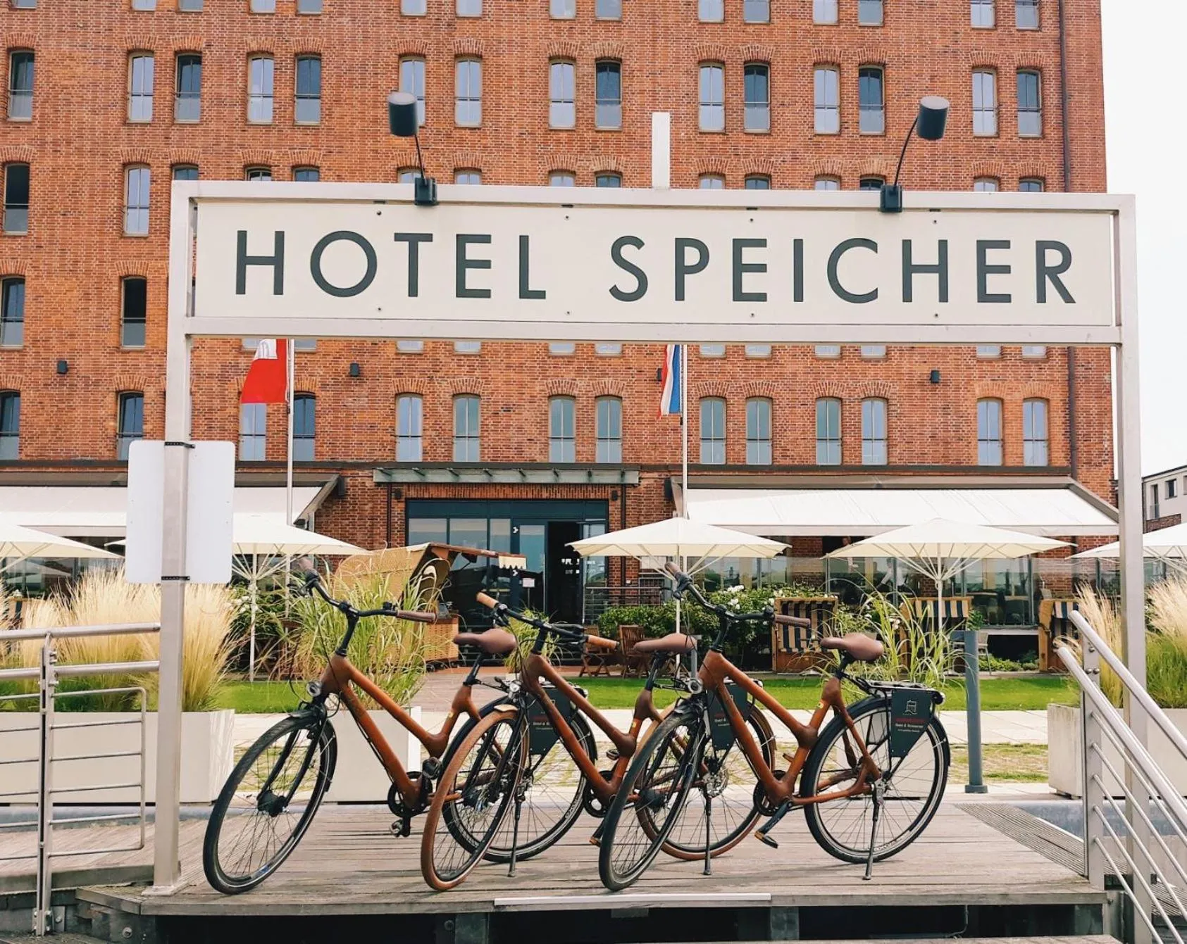 Property building in Hotel Speicher am Ziegelsee