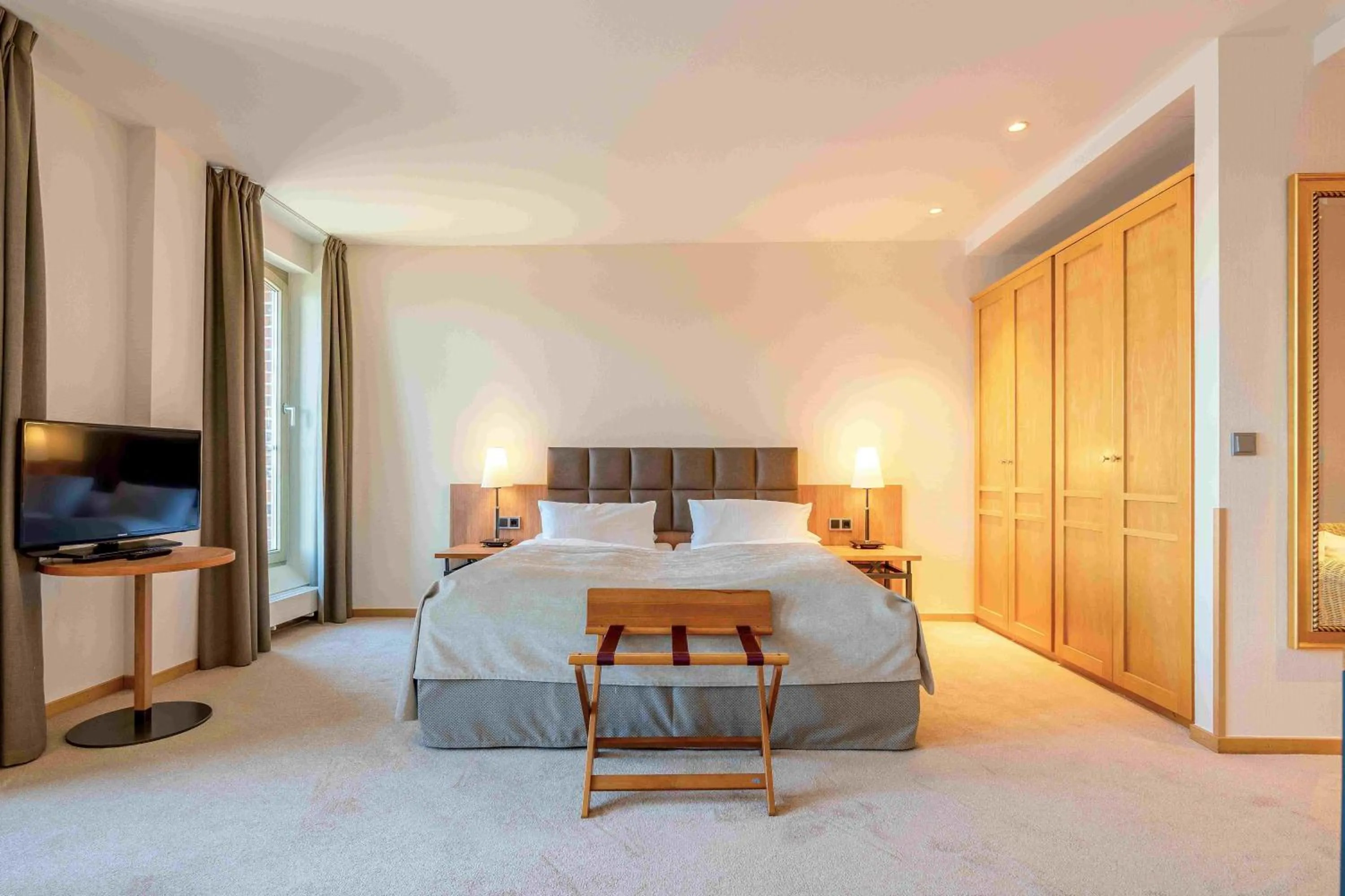 Bed in Hotel Speicher am Ziegelsee