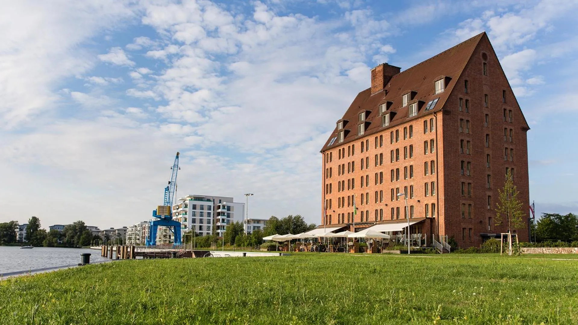 Property building in Hotel Speicher am Ziegelsee