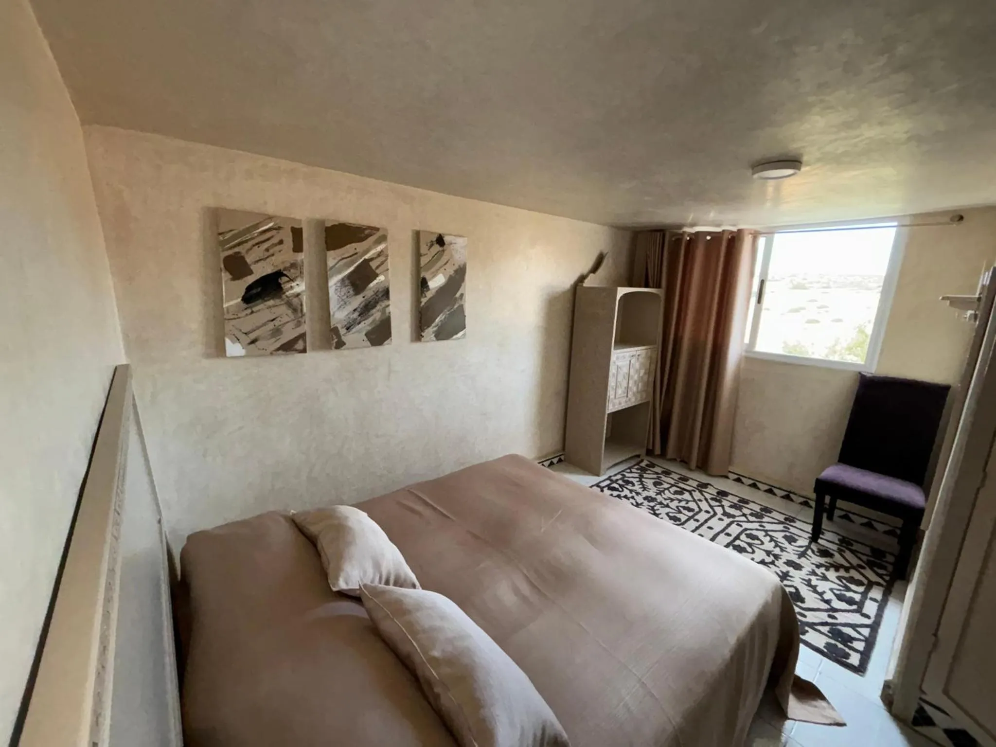 Bed in Riad Dar Naima Imsouane