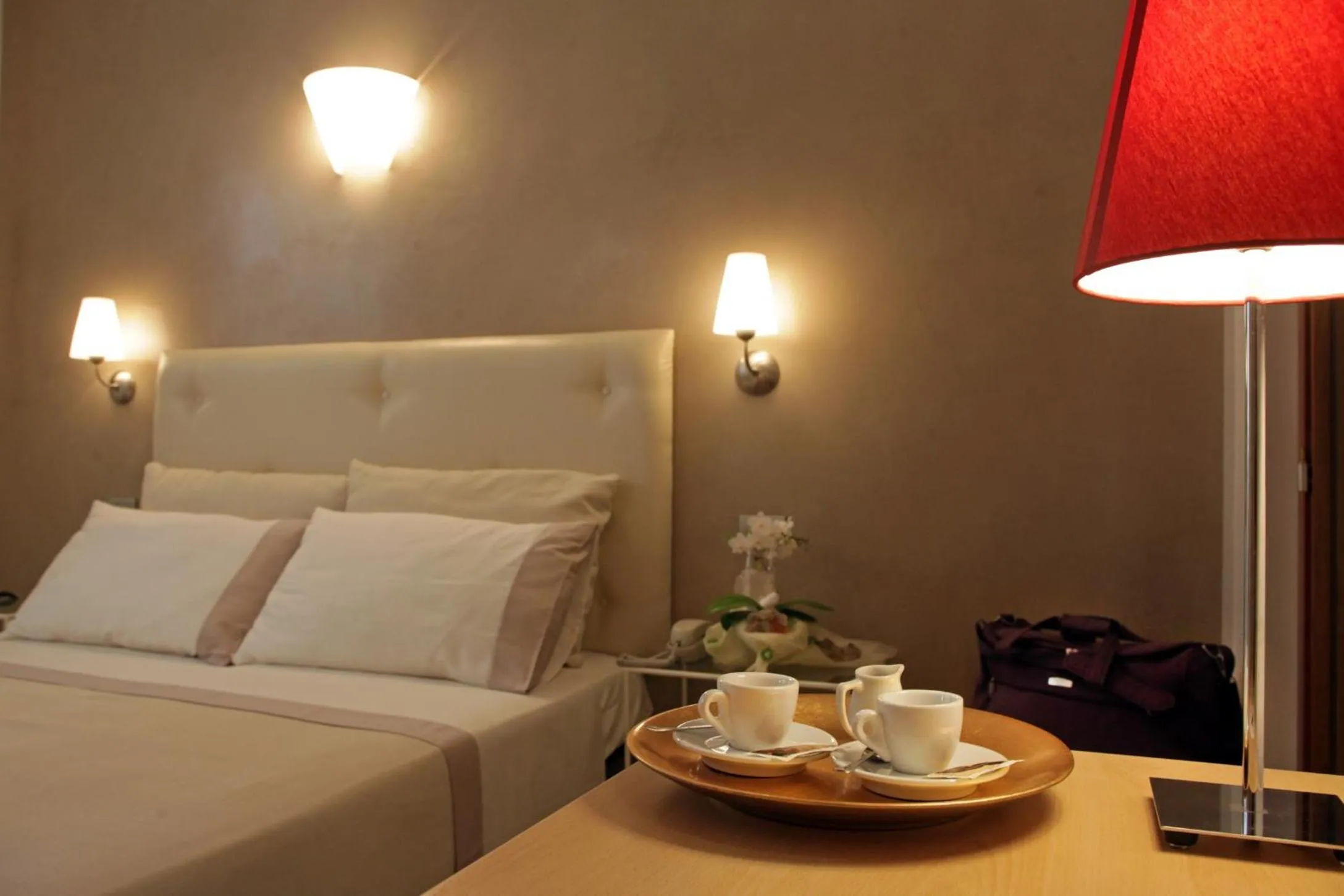 Decorative detail, Bed in Hotel b&b Villa Irma