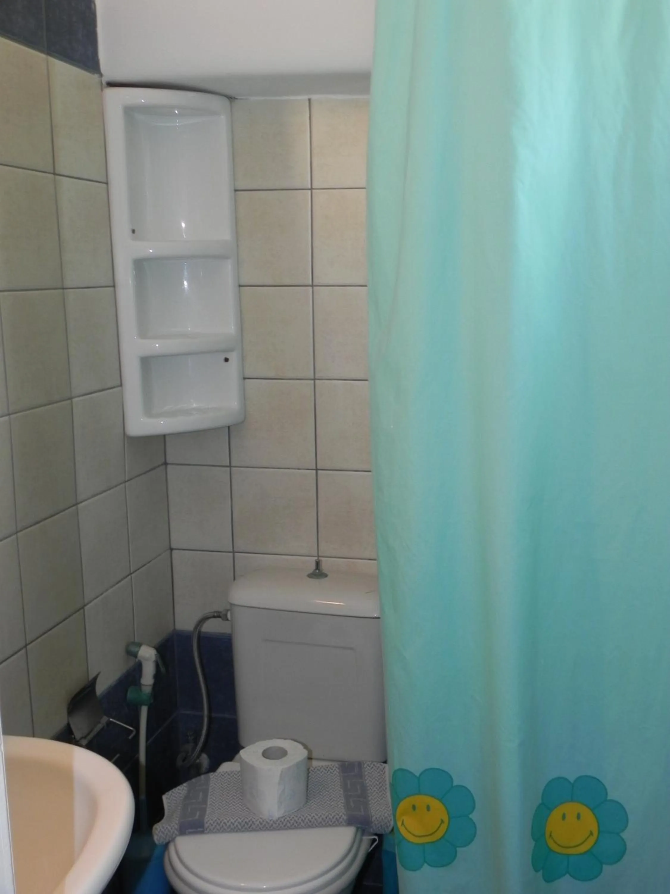 Toilet in Pension Niki