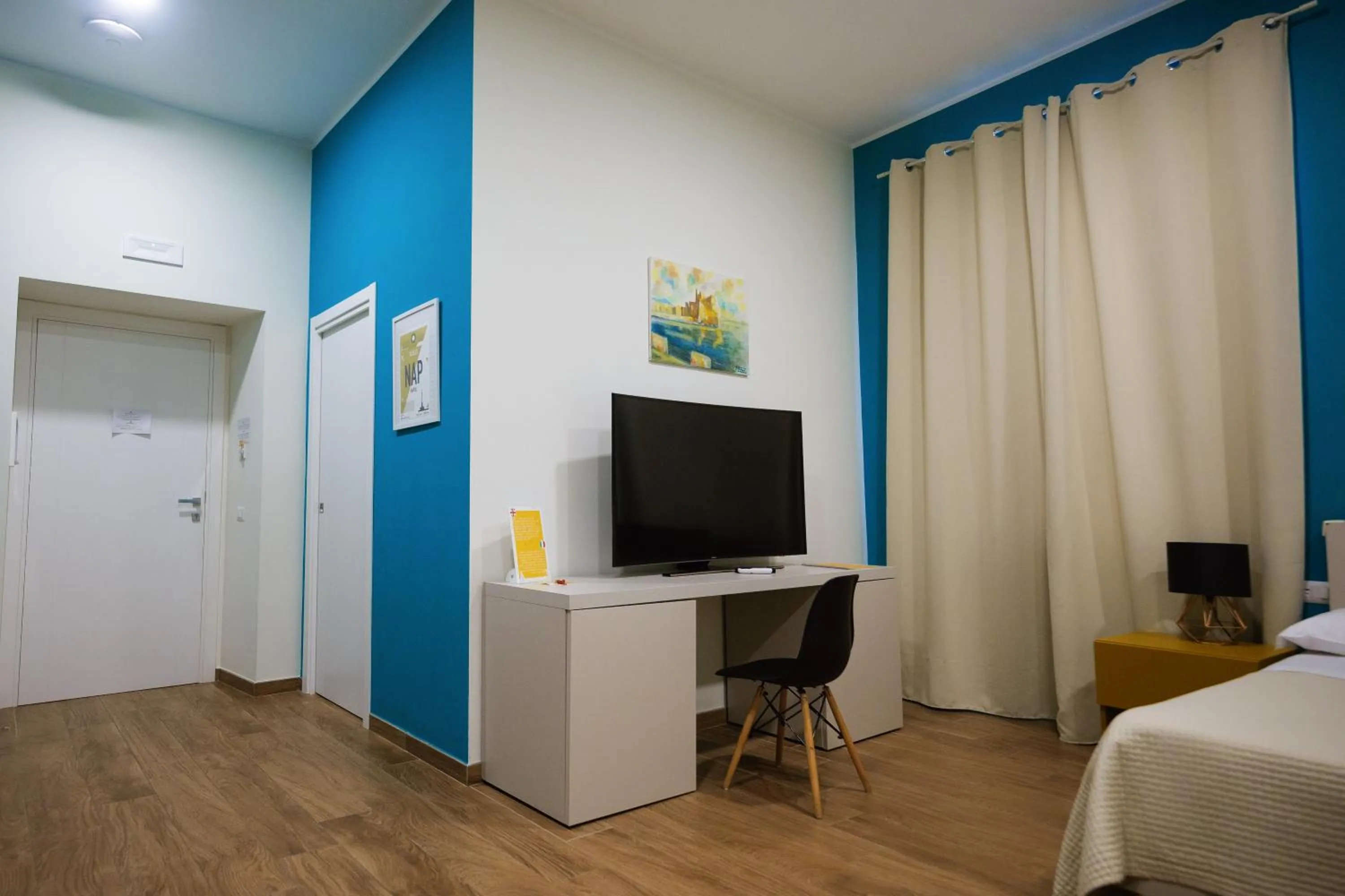 Bedroom, Bed in Terminal 1 Guest House