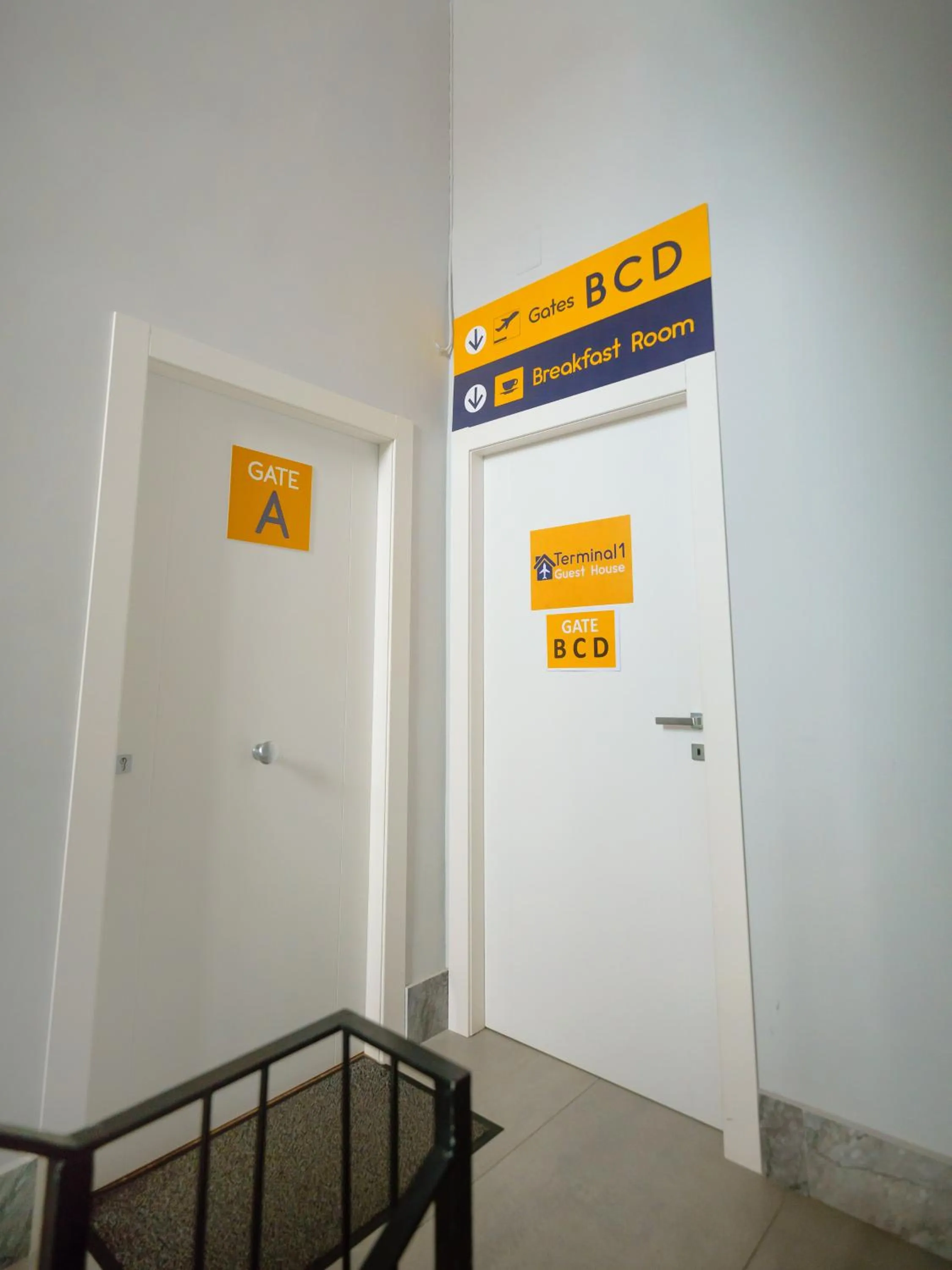 Property logo or sign in Terminal 1 Guest House