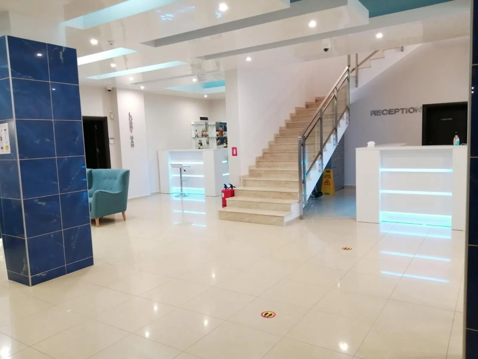 Lobby or reception in Hotel Pautalia