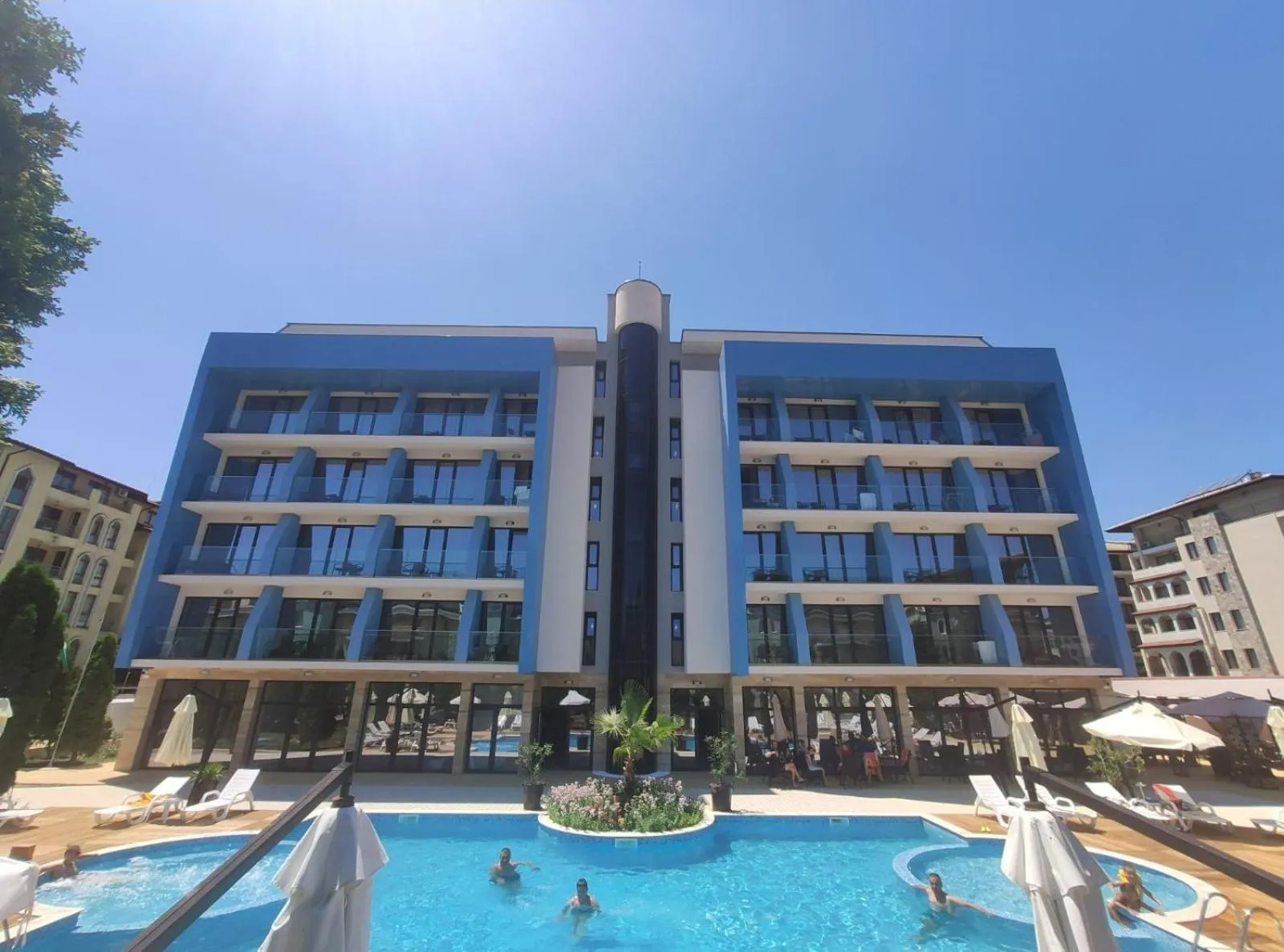 Property building in Hotel Pautalia