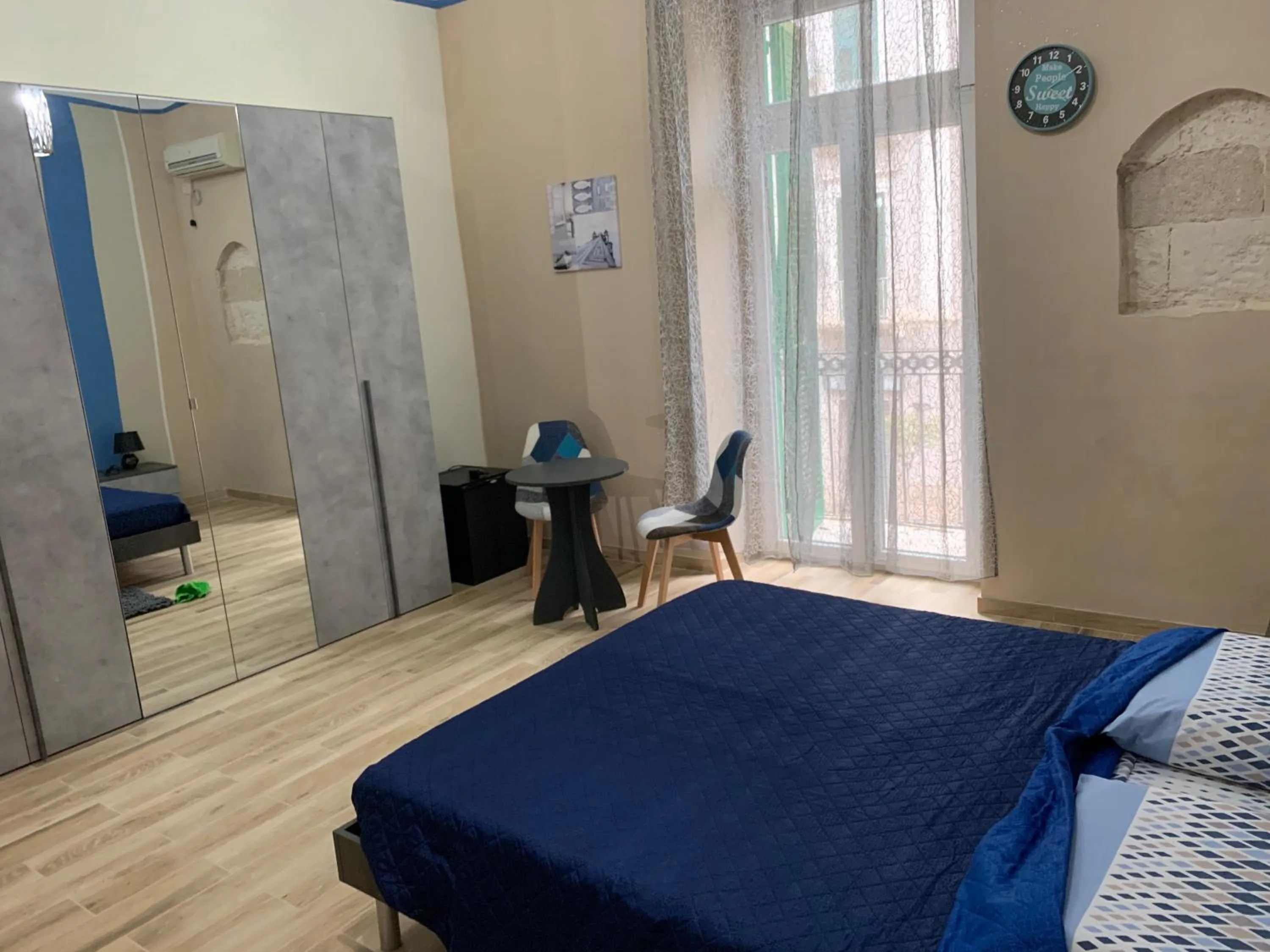 Bed in B&B Poseidone