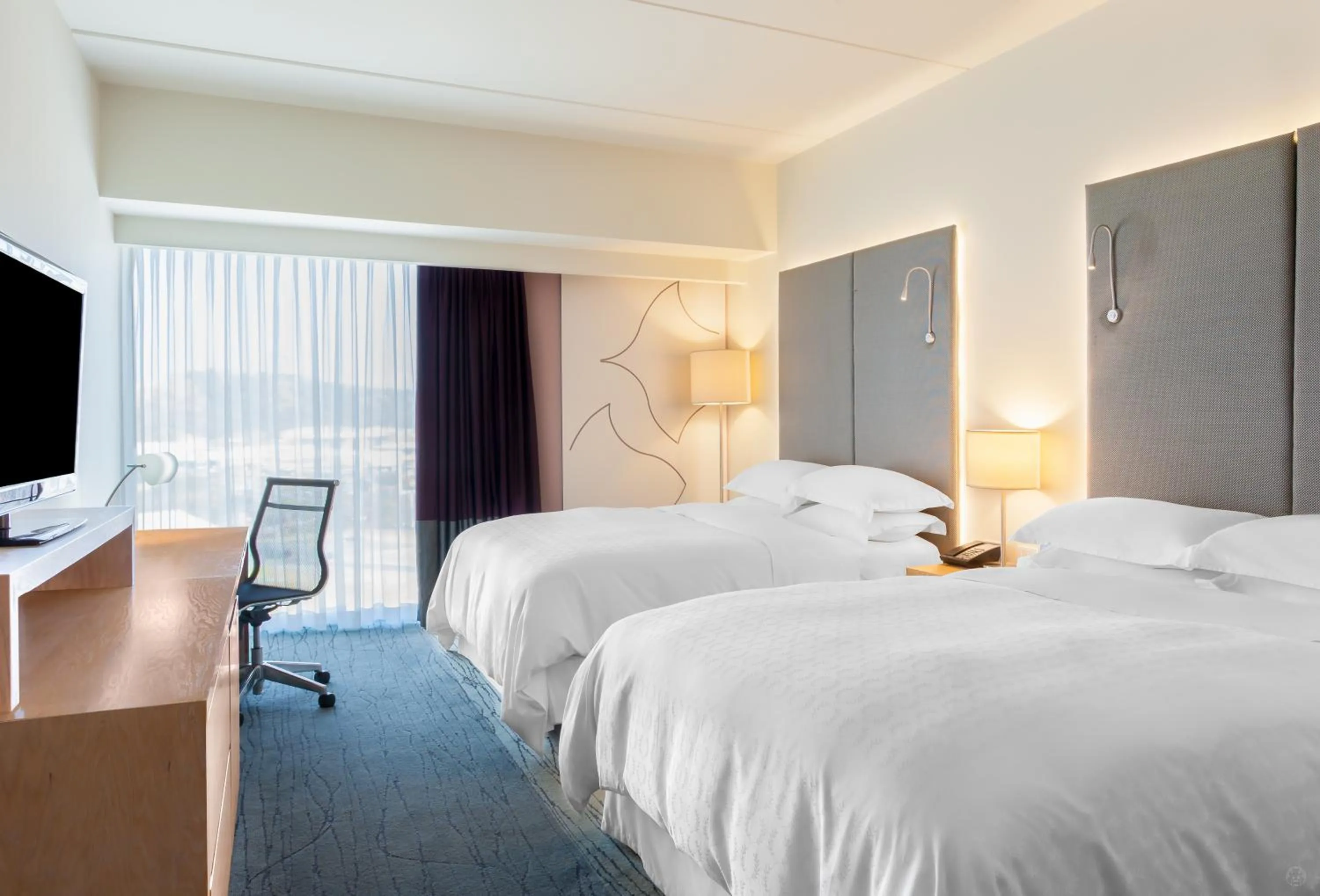 Queen Room with Two Queen Beds and Mountain View - Club Lounge Access in Sheraton San Jose Hotel, Costa Rica