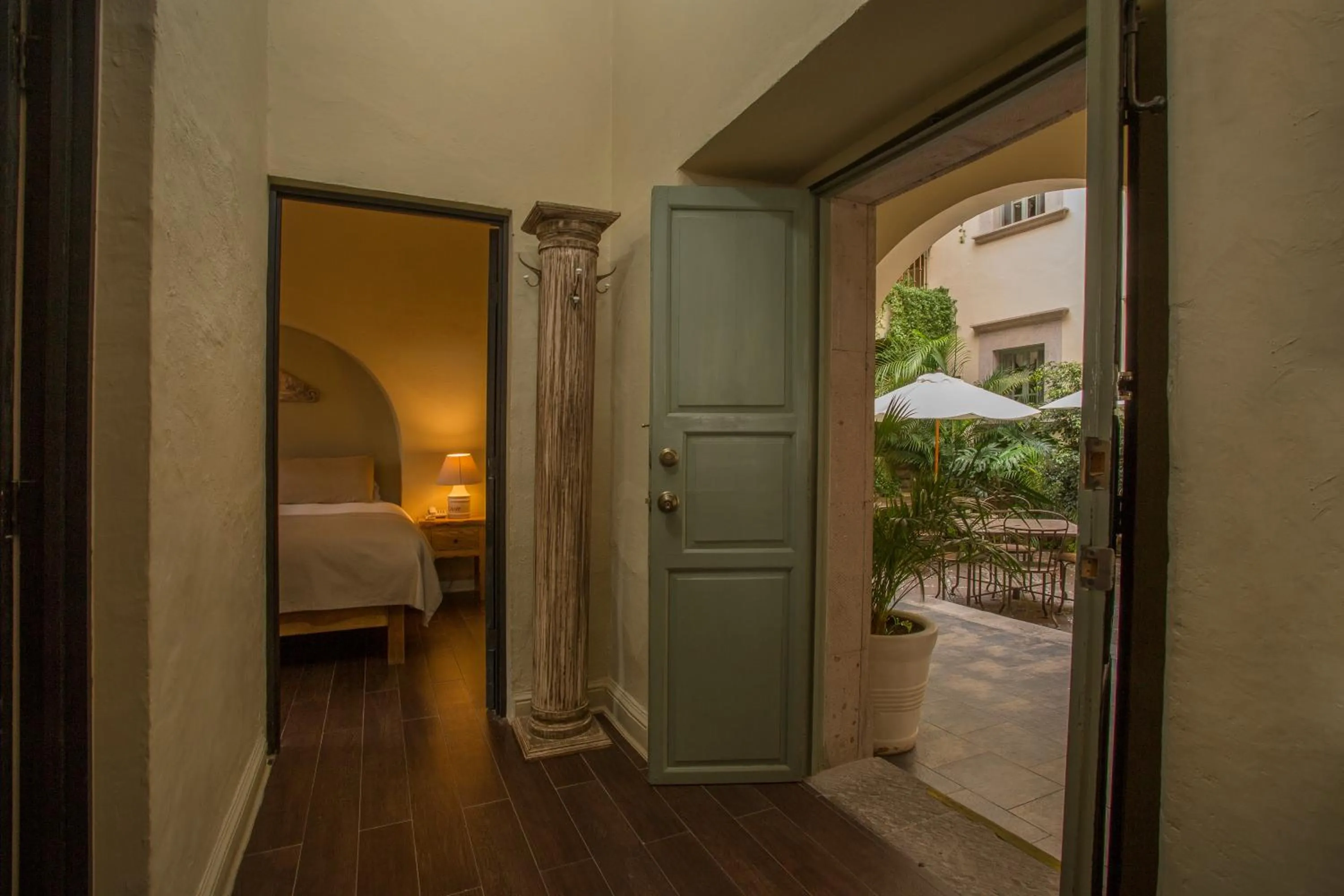 Patio in Hotel Boutique El Palomar