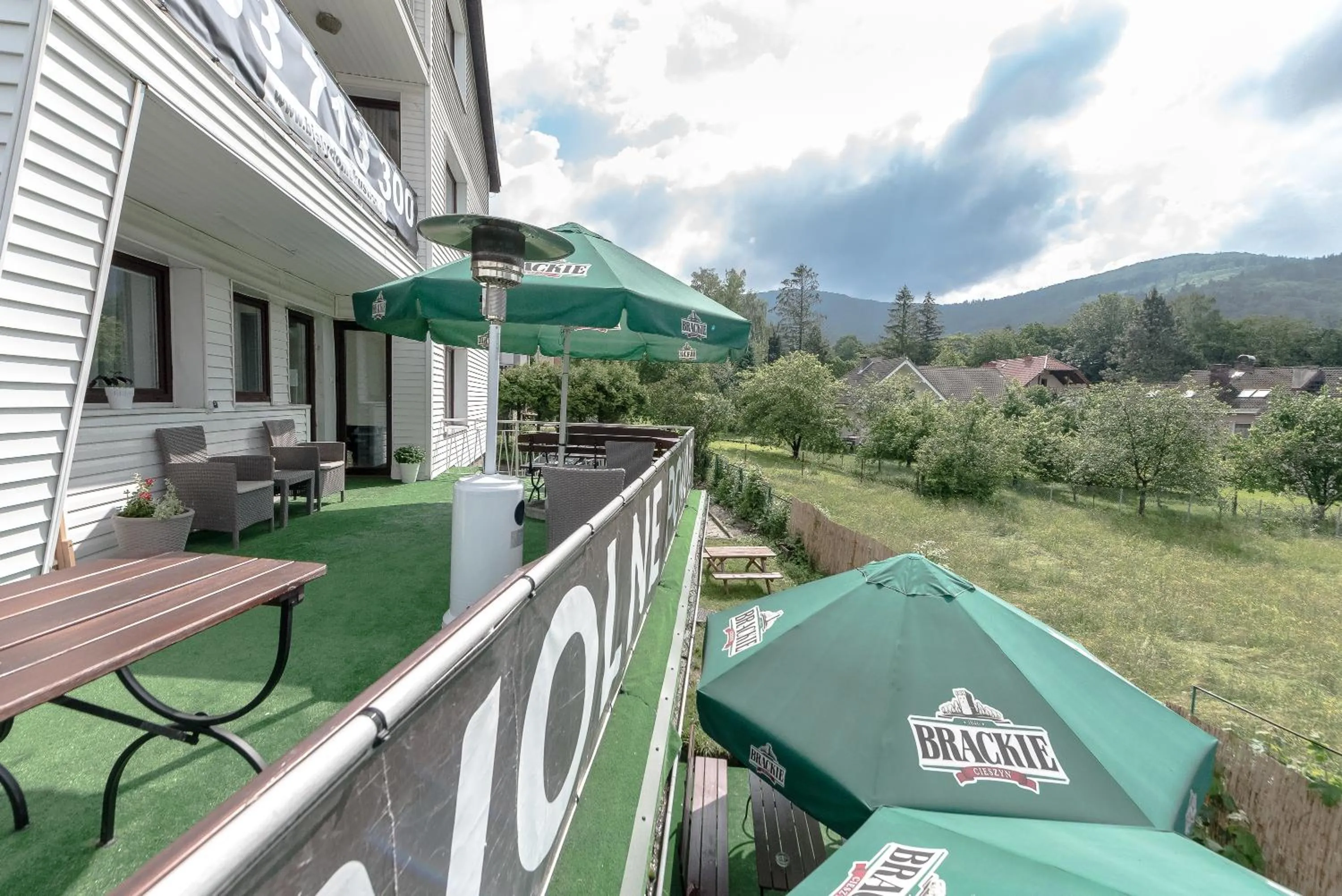 Balcony/Terrace in Willa Biały Domek