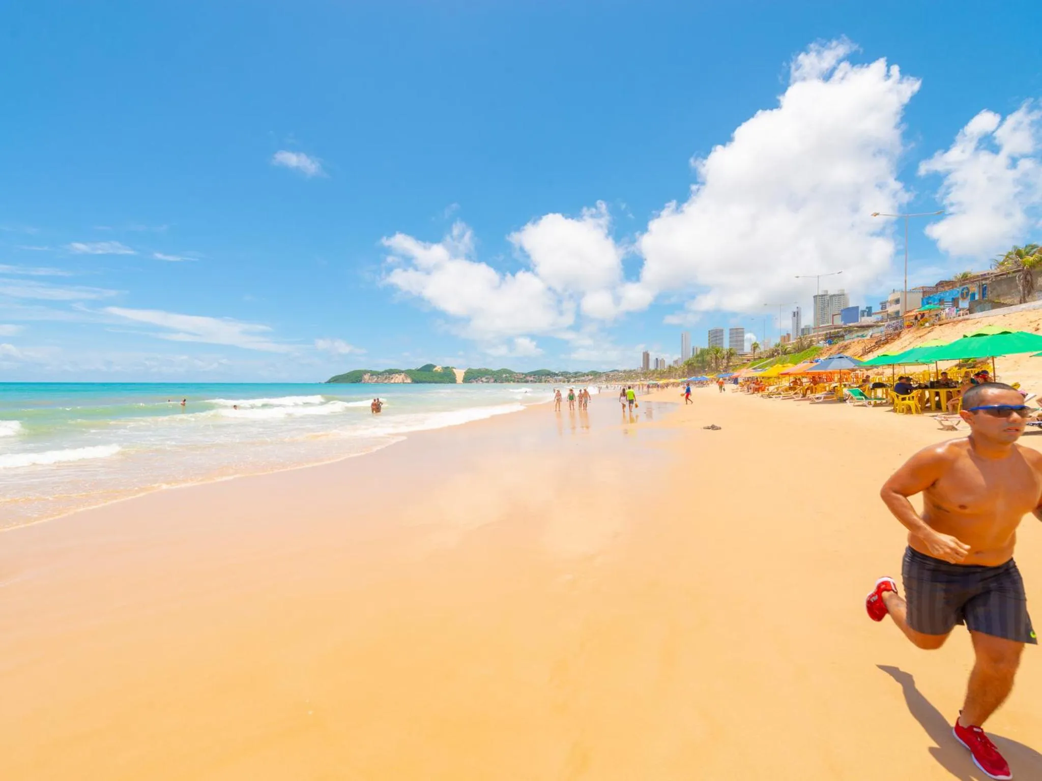 Beach in Happy Hotel Praia Azul