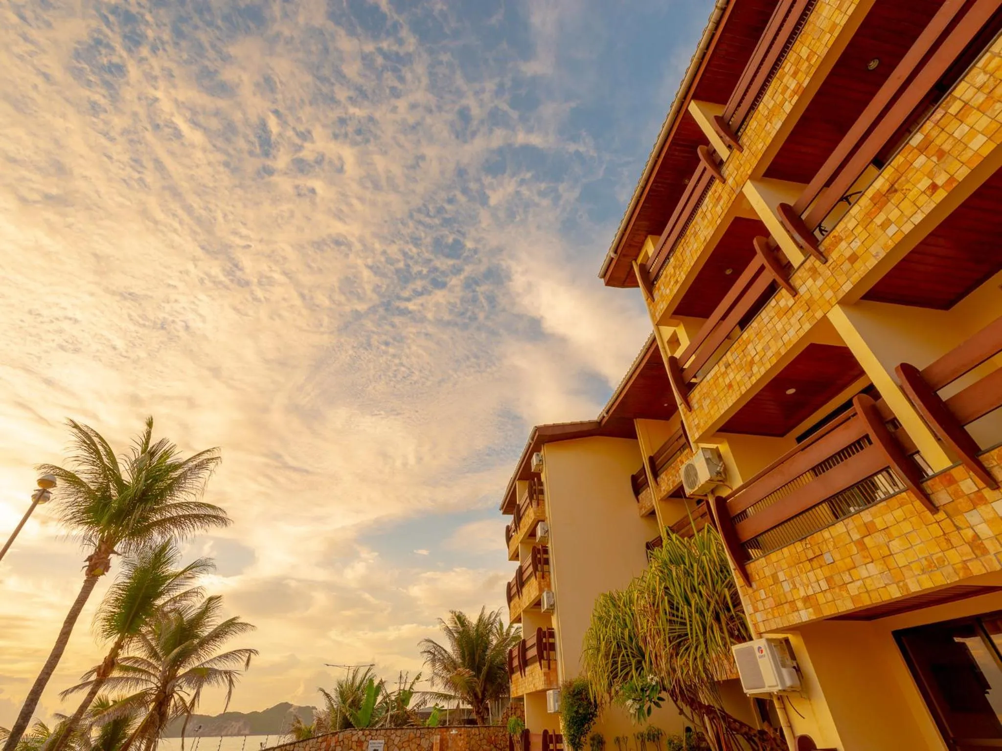 Property building in Happy Hotel Praia Azul