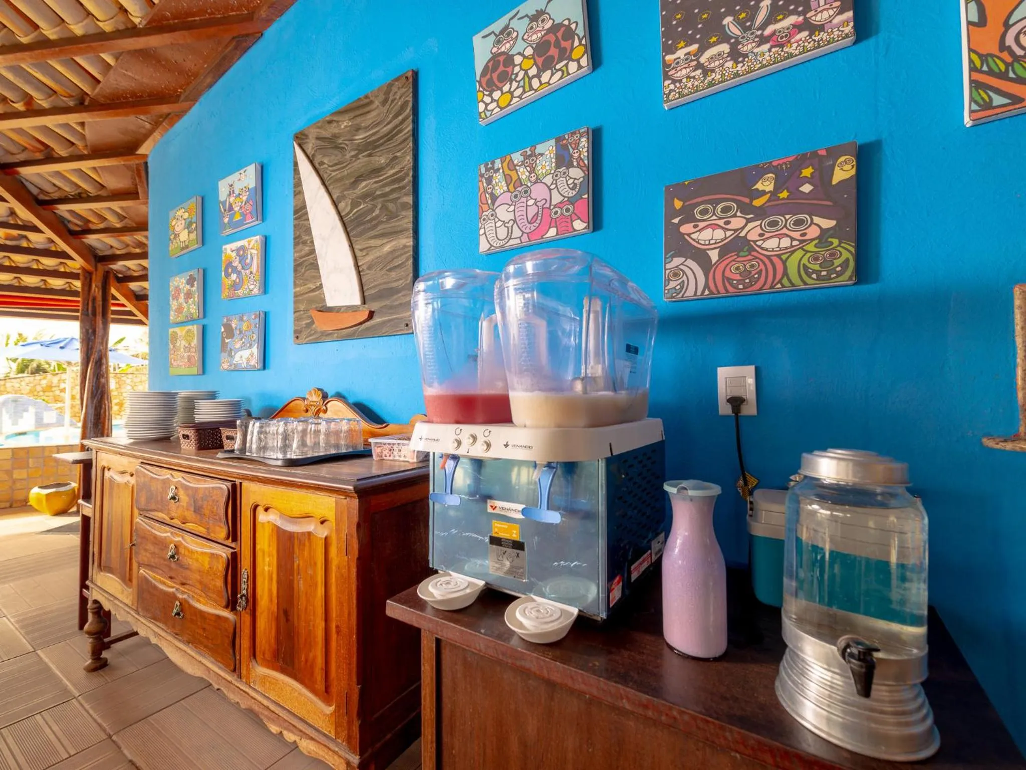 Breakfast in Happy Hotel Praia Azul