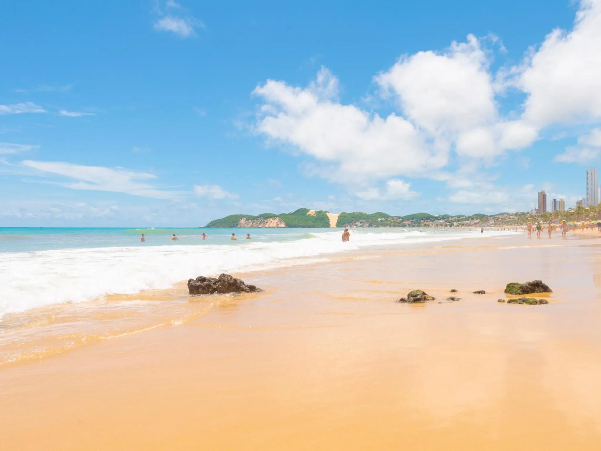 Beach in Happy Hotel Praia Azul