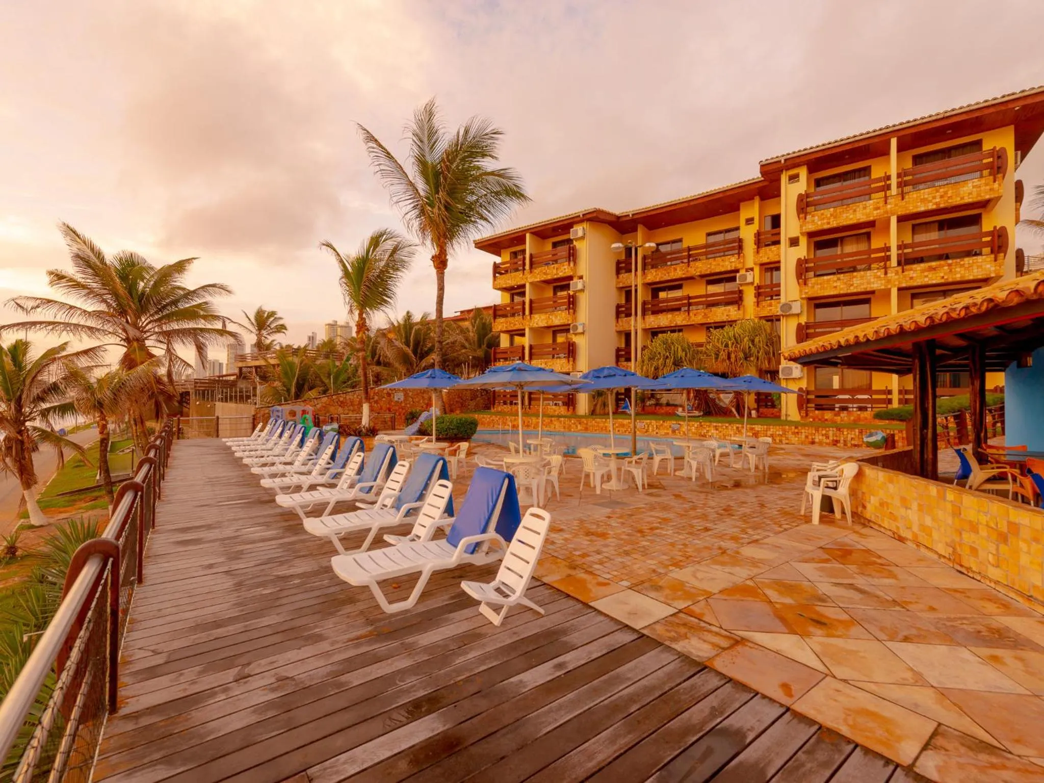 Property building in Happy Hotel Praia Azul