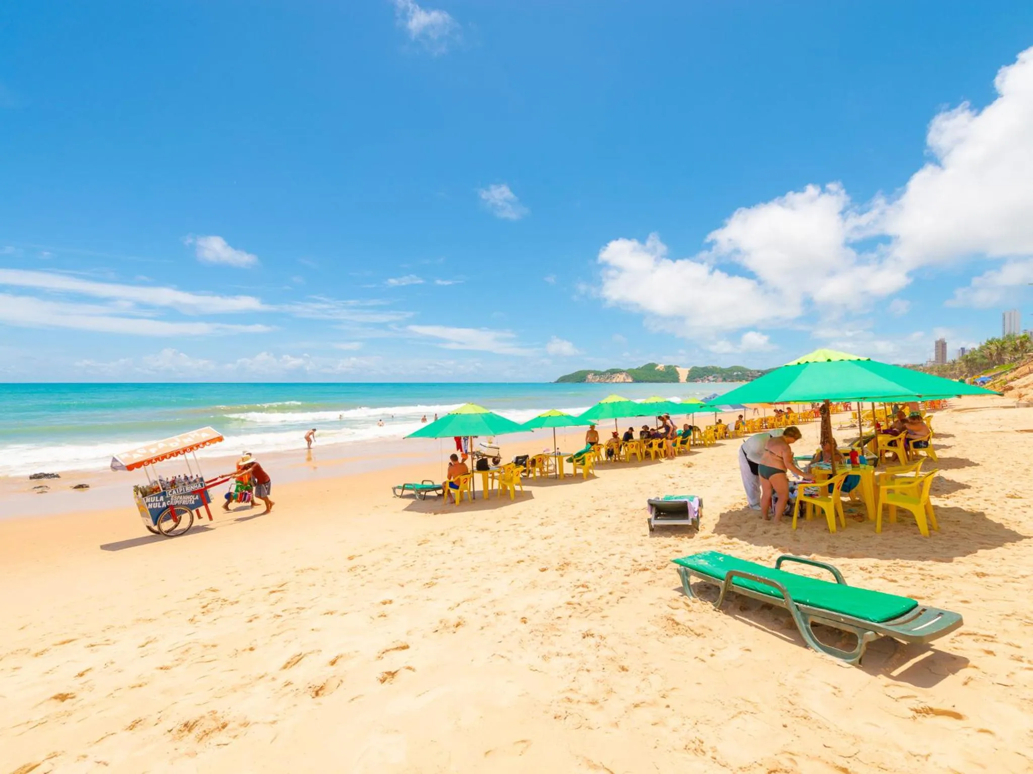 Beach in Happy Hotel Praia Azul