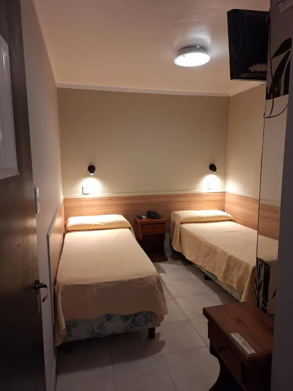 Bed in Hotel Marilian II