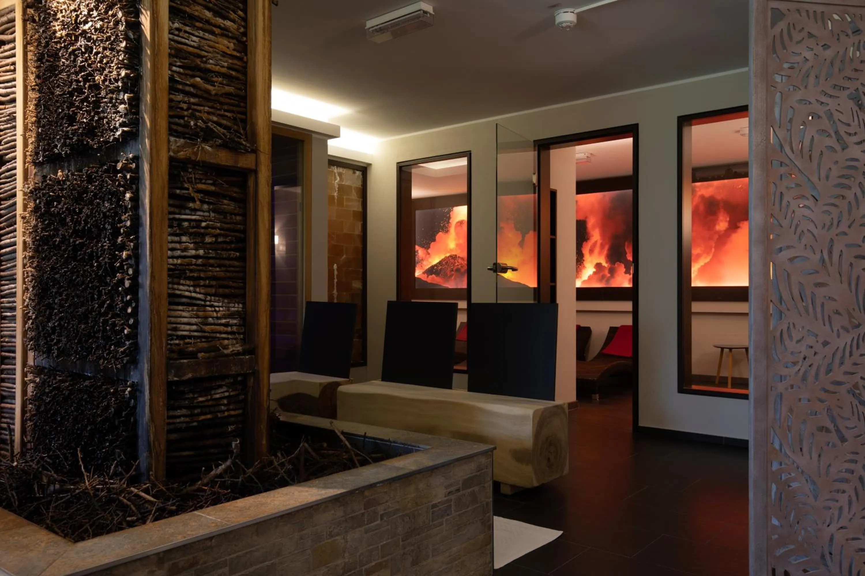 Sauna in Hotel Vulcano Lindenhof