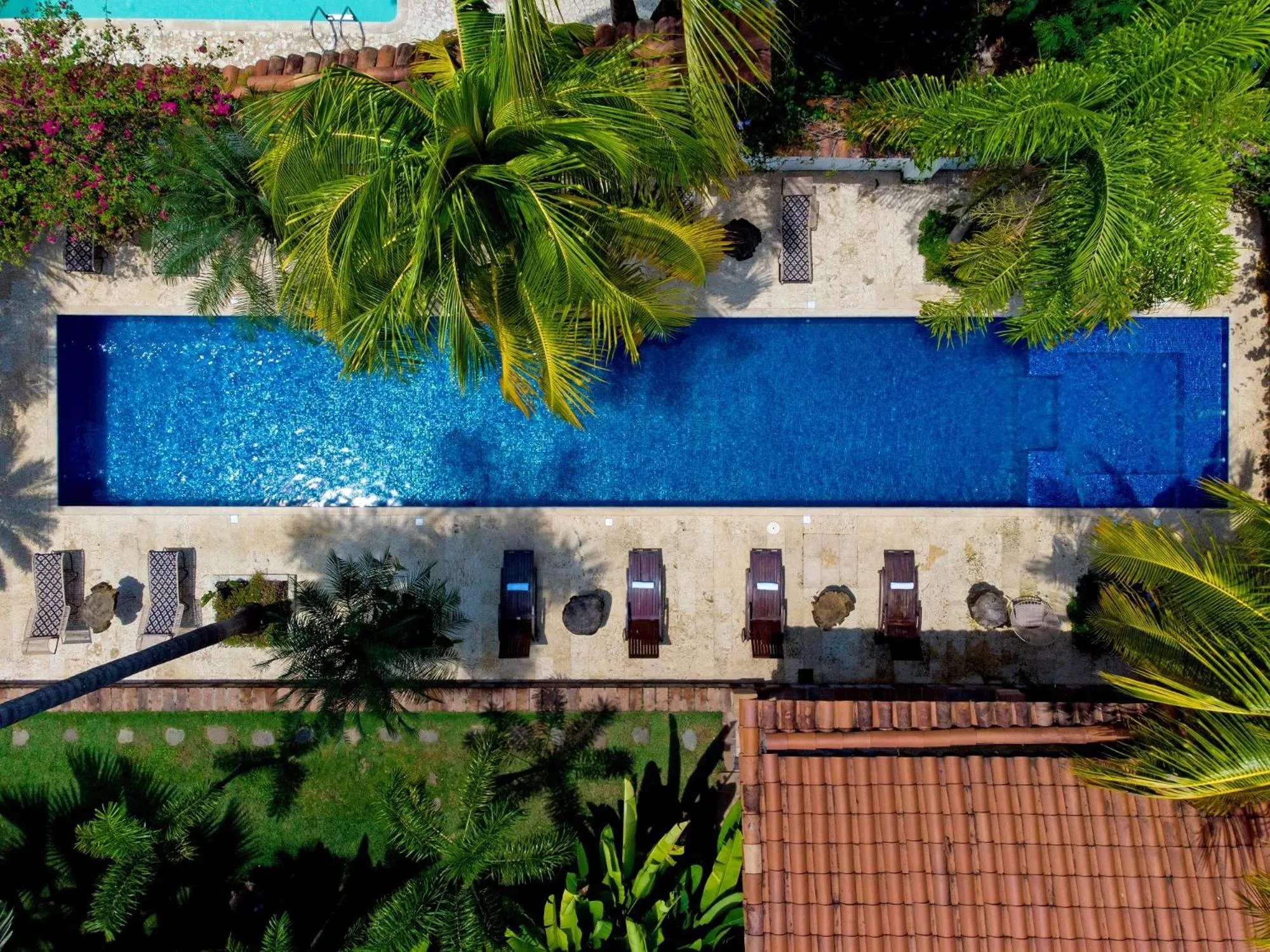 Swimming pool in Hotel Boutique Fundadores en Cauca Viejo