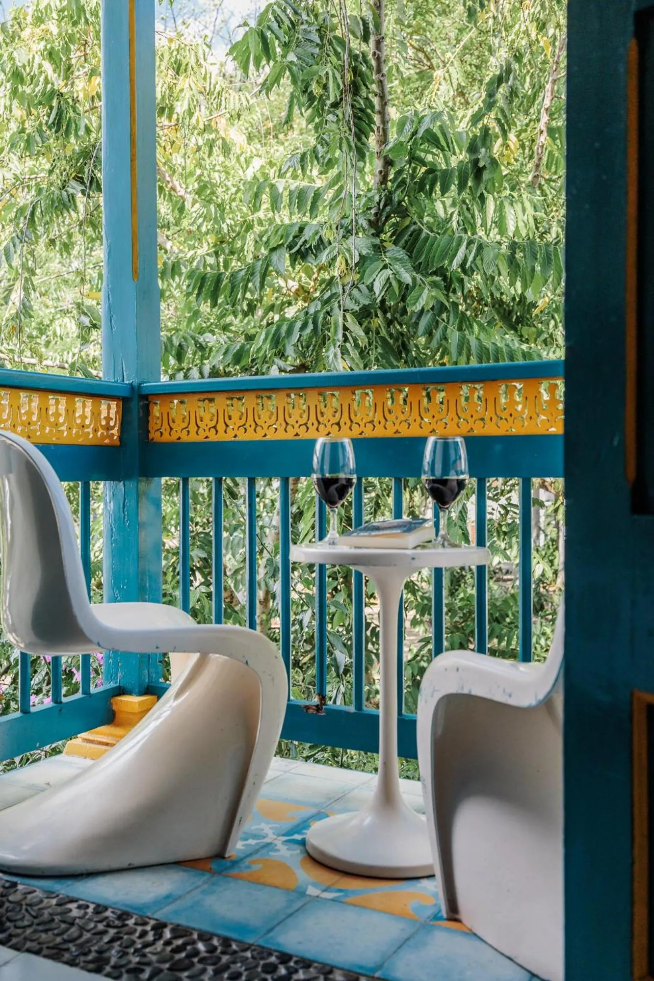Balcony/Terrace in Hotel Boutique Fundadores en Cauca Viejo