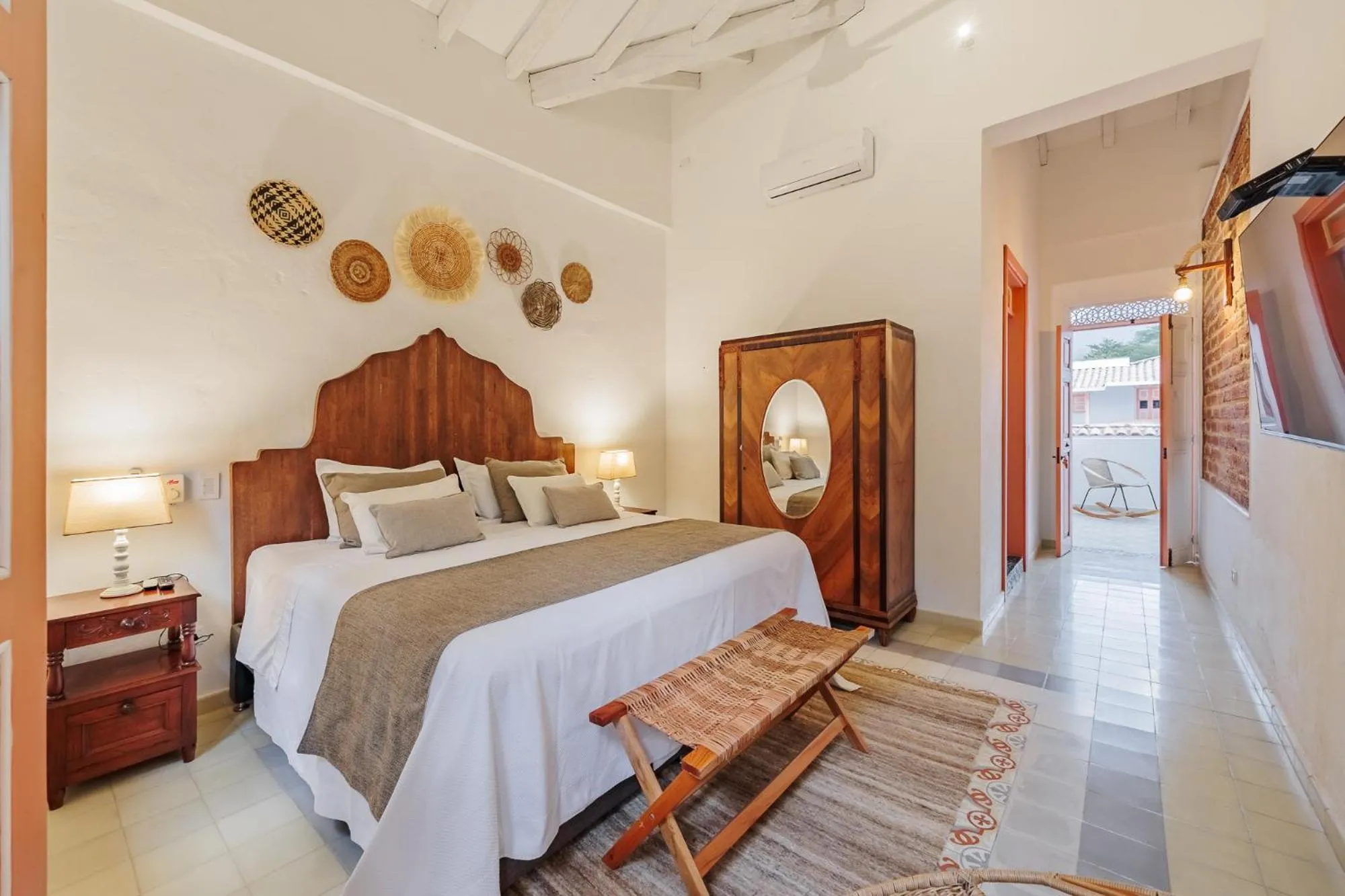 Bed in Hotel Boutique Fundadores en Cauca Viejo