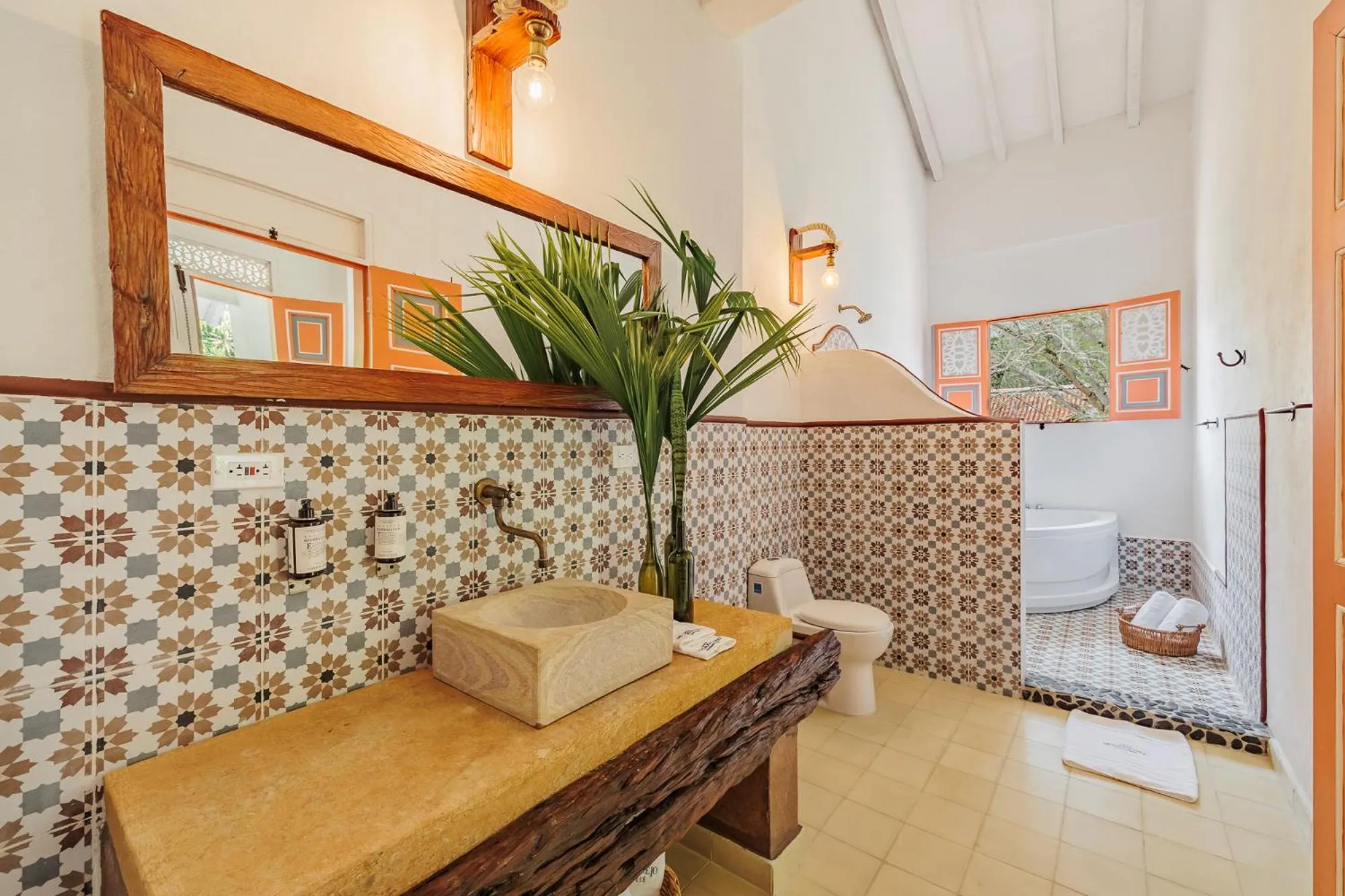 Bathroom in Hotel Boutique Fundadores en Cauca Viejo