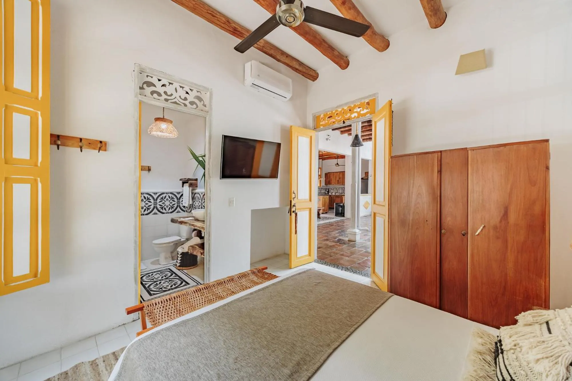 Bedroom, Bed in Hotel Boutique Fundadores en Cauca Viejo