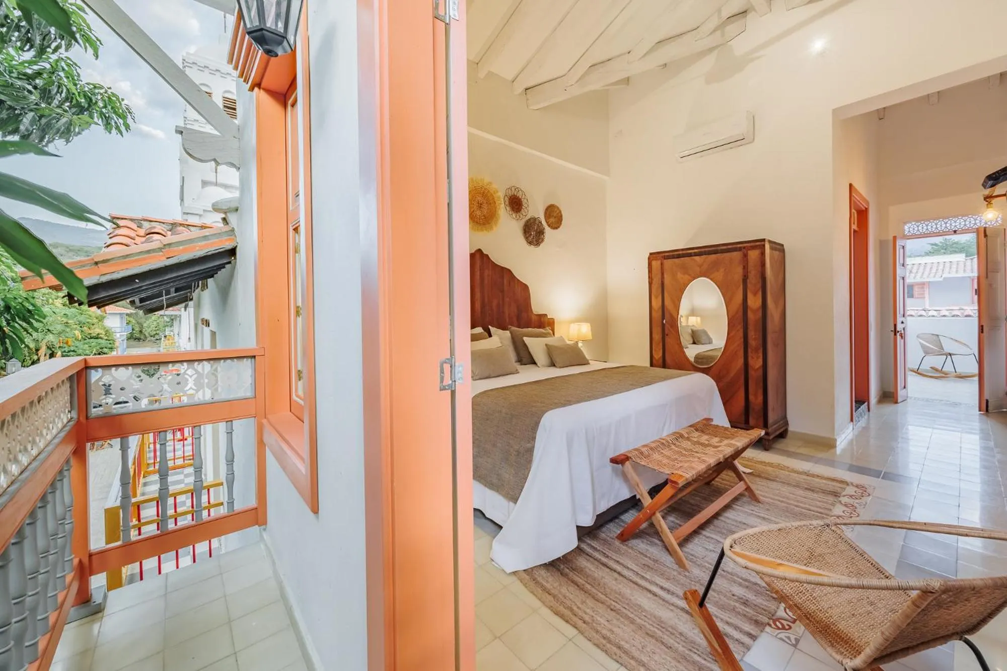 Photo of the whole room, Bed in Hotel Boutique Fundadores en Cauca Viejo