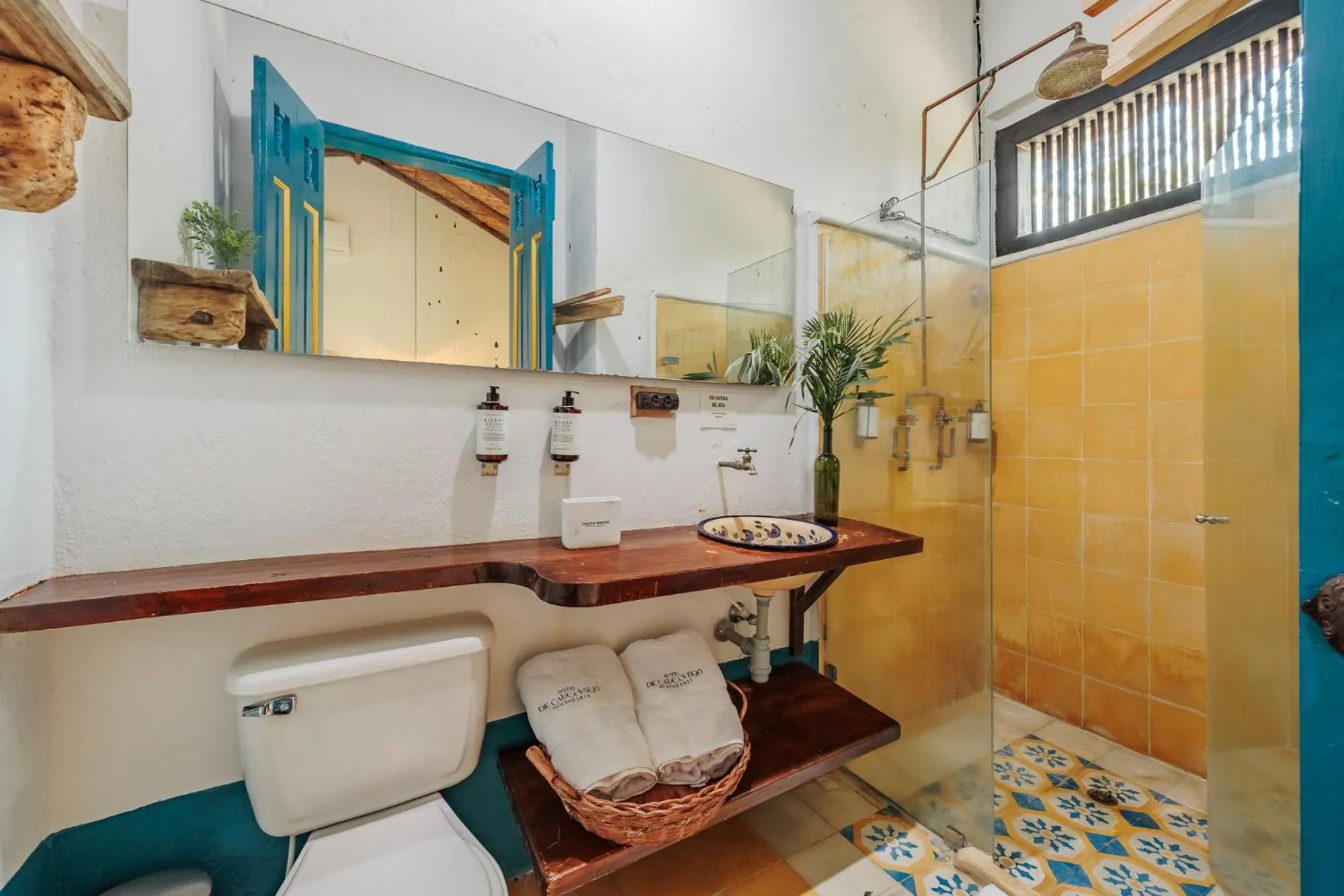 Bathroom in Hotel Boutique Fundadores en Cauca Viejo