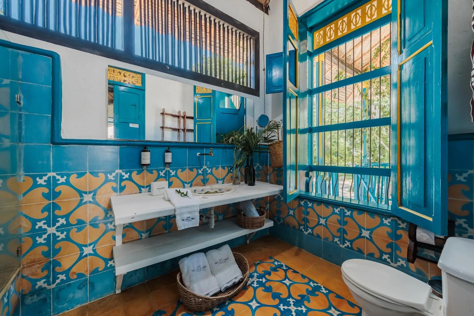 Bathroom in Hotel Boutique Fundadores en Cauca Viejo