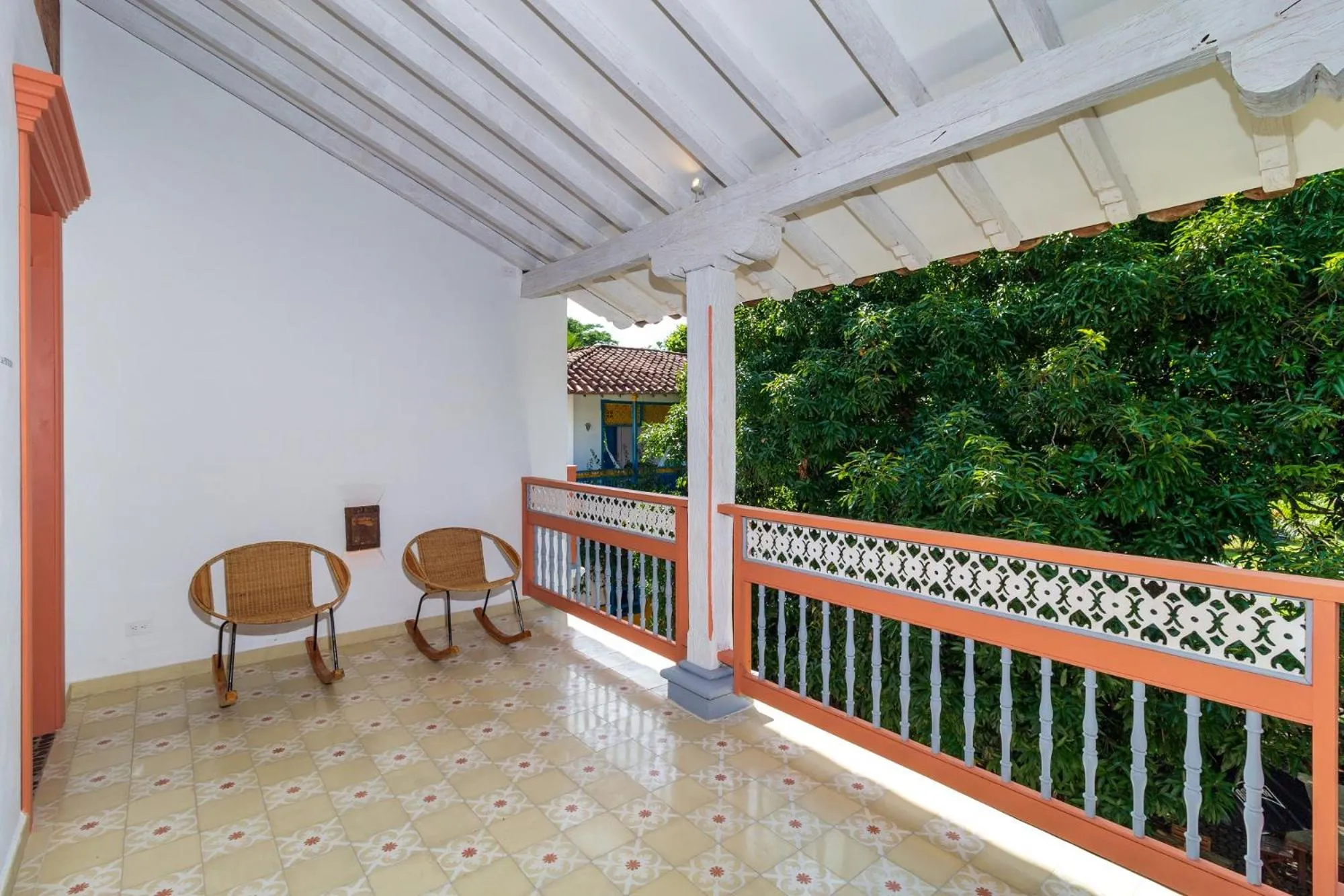 Balcony/Terrace in Hotel Boutique Fundadores en Cauca Viejo