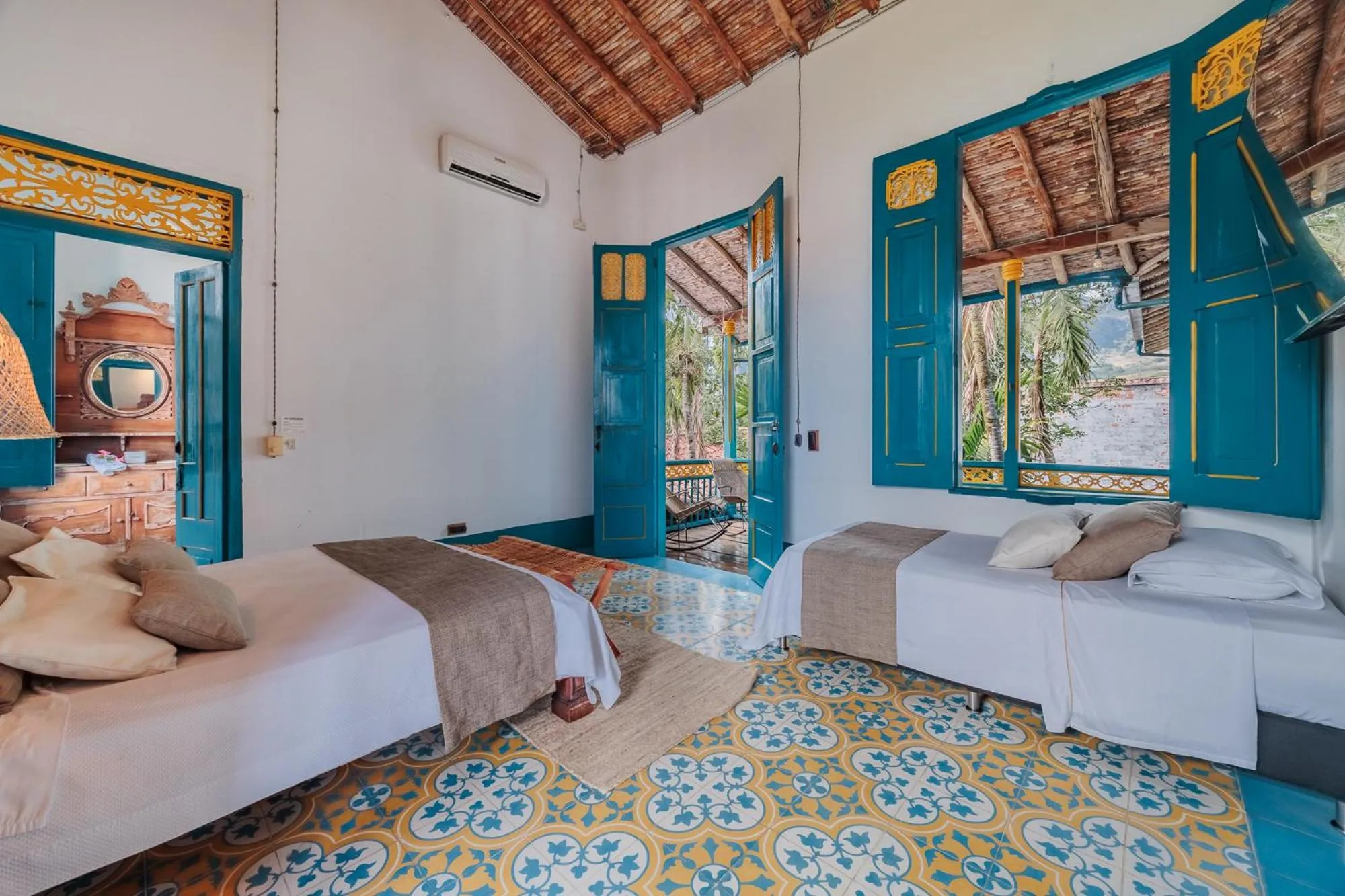 Bed in Hotel Boutique Fundadores en Cauca Viejo