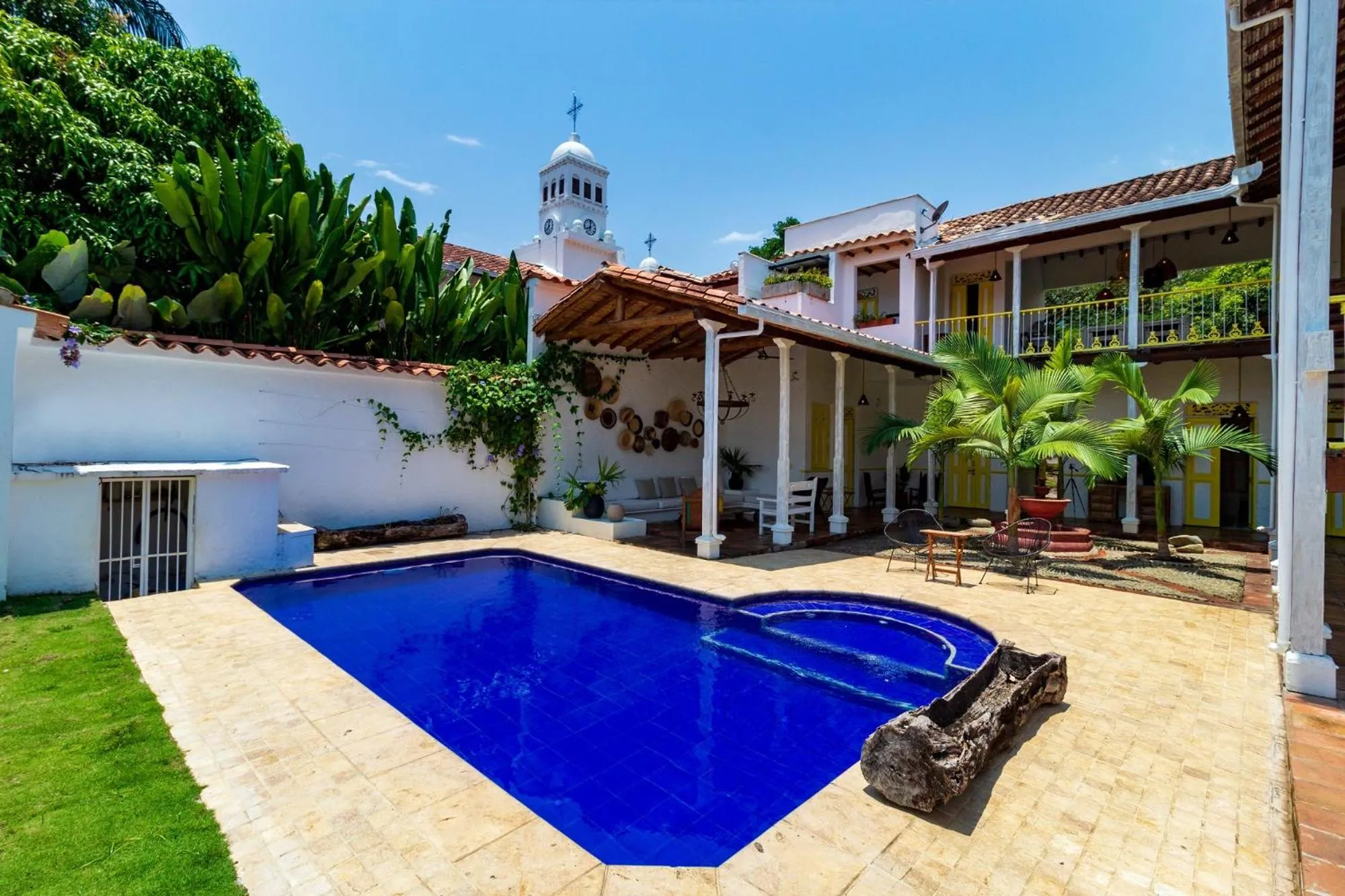 Garden in Hotel Boutique Fundadores en Cauca Viejo