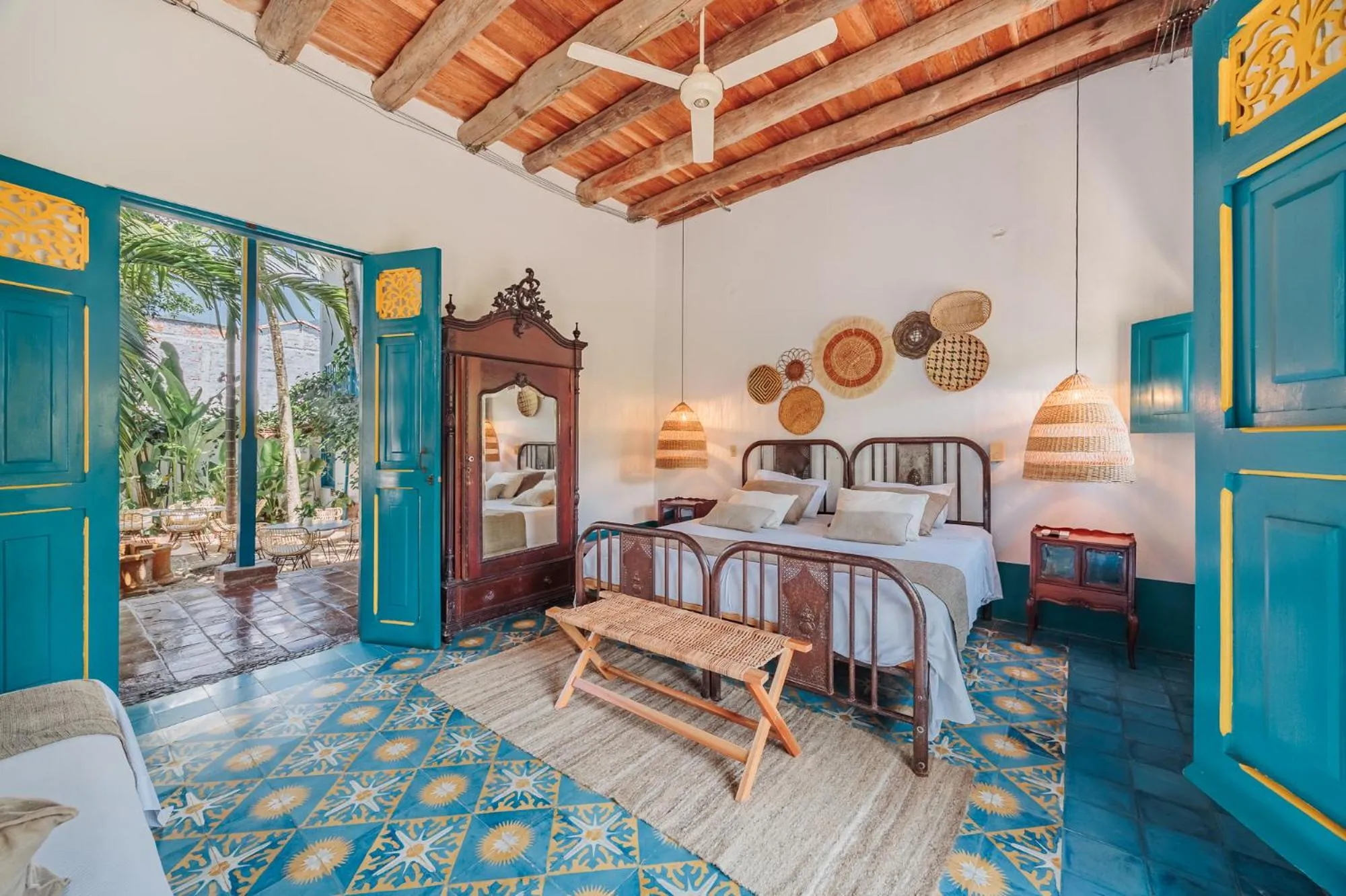 Photo of the whole room, Bed in Hotel Boutique Fundadores en Cauca Viejo