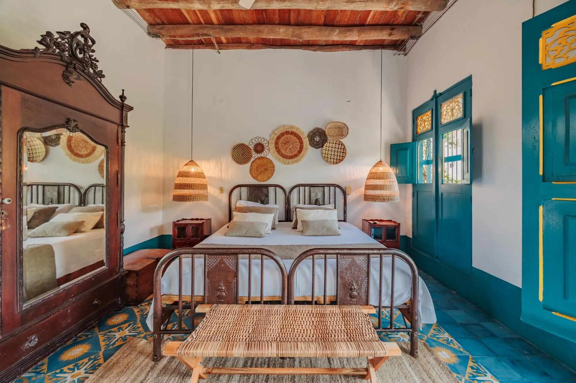 Bed in Hotel Boutique Fundadores en Cauca Viejo