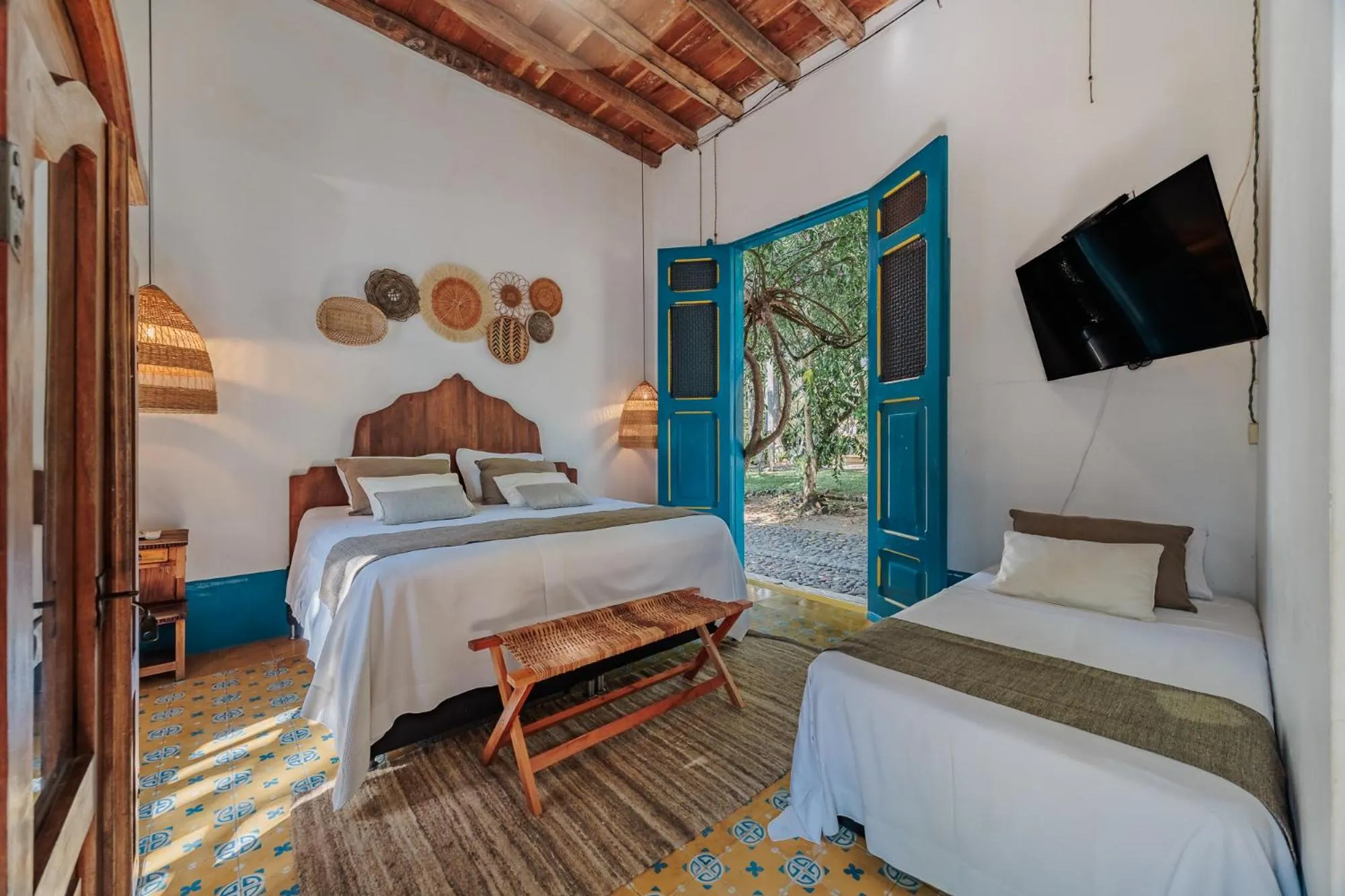 Bed in Hotel Boutique Fundadores en Cauca Viejo